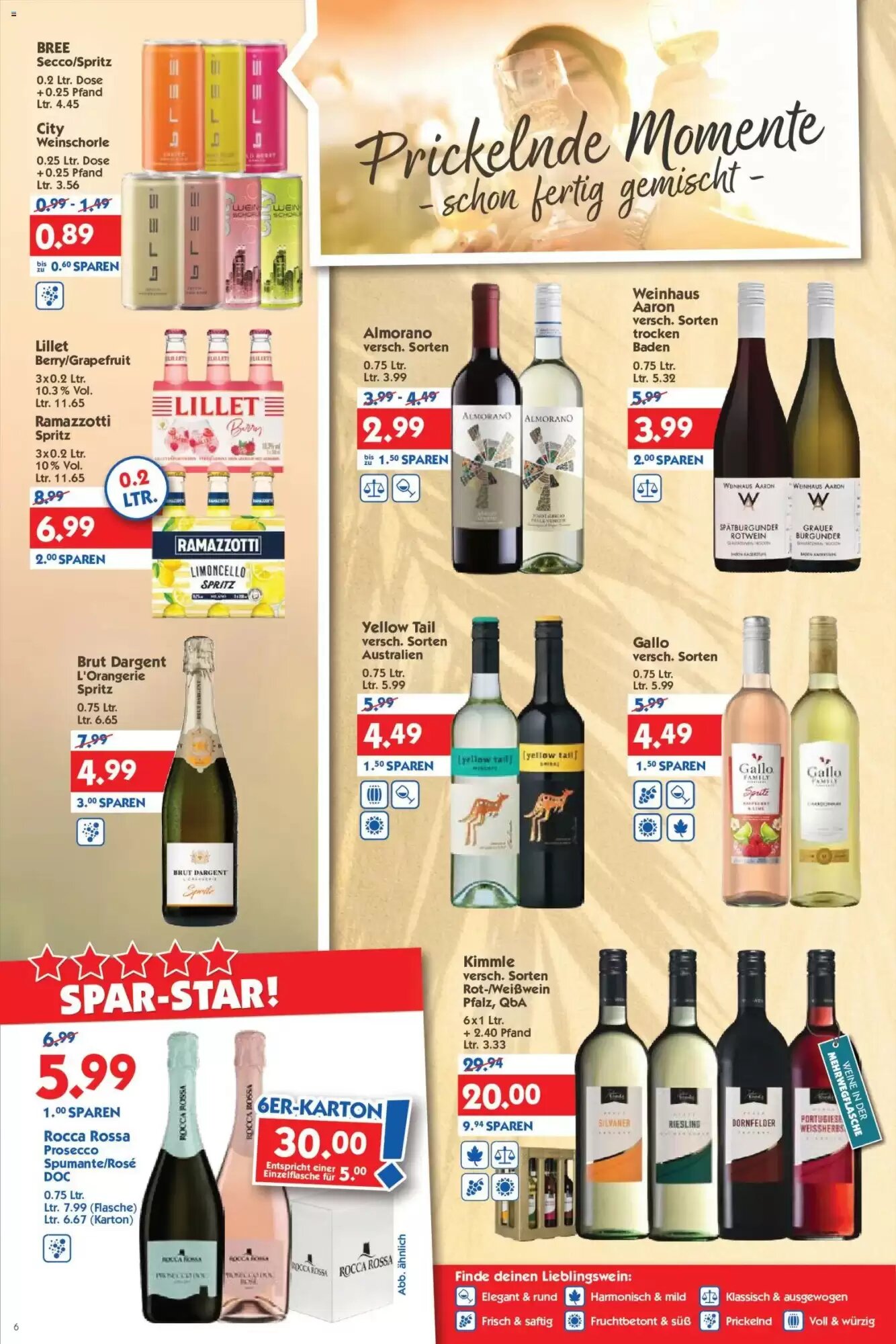 Hol'ab Getränkemarkt Prospekt (ab 17.08.2026) zum Blättern - Seite 6