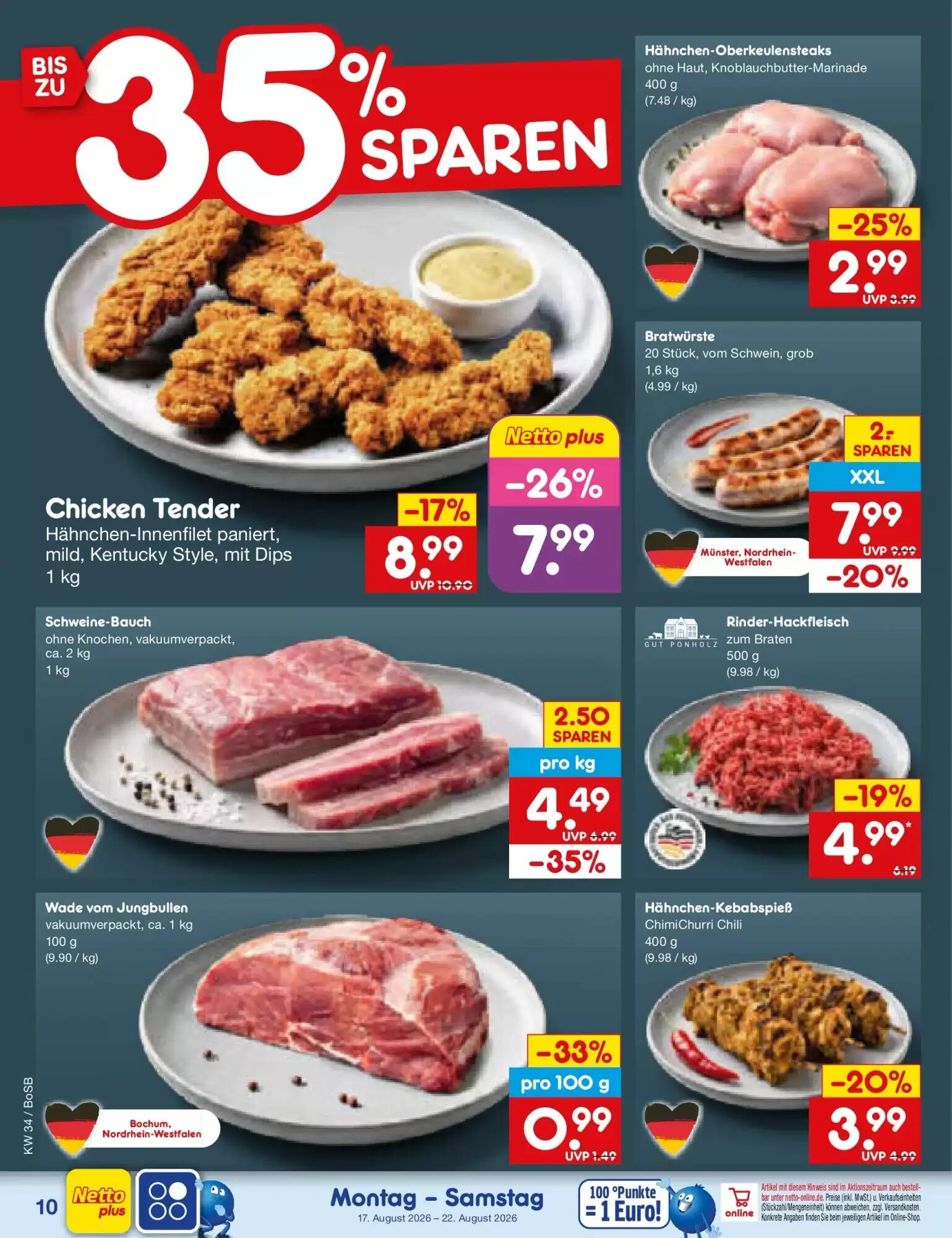 Netto Marken-Discount Prospekt (ab 17.08.2026) zum Blättern - Seite 12