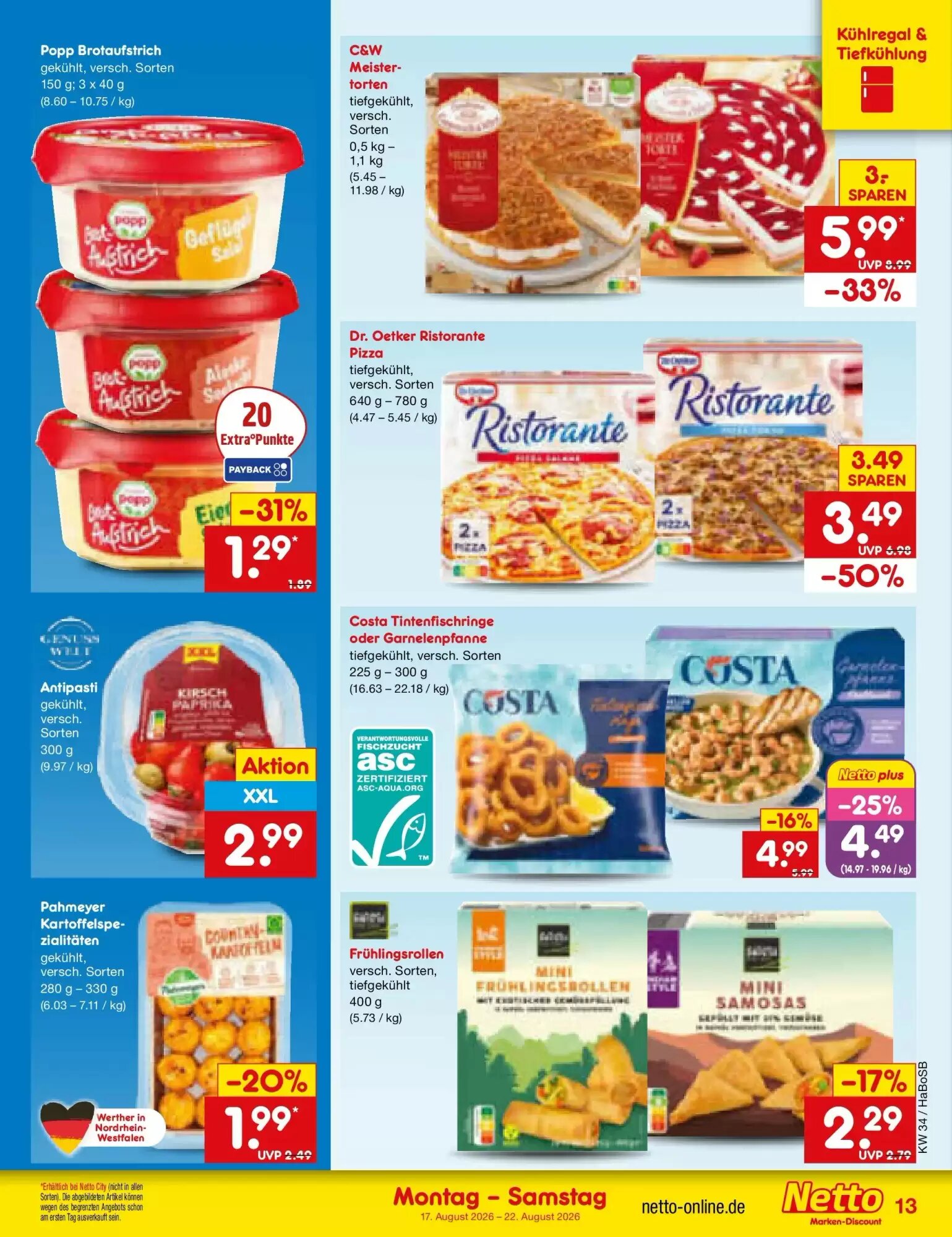Netto Marken-Discount Prospekt (ab 17.08.2026) zum Blättern - Seite 17