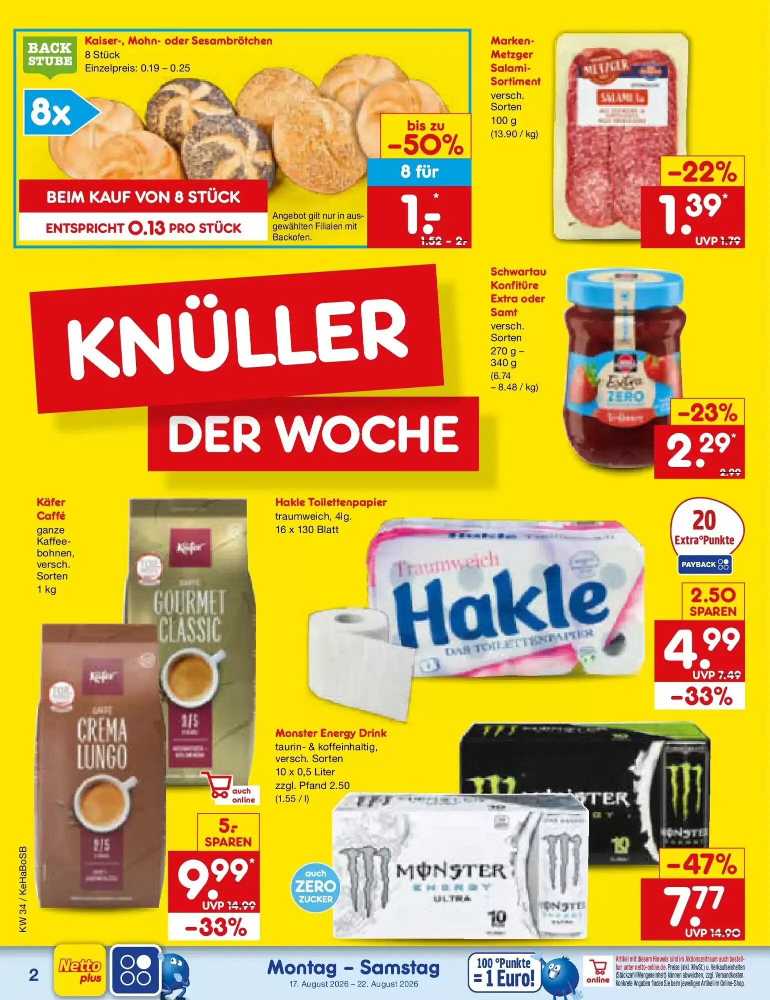 Netto Marken-Discount Prospekt (ab 17.08.2026) zum Blättern - Seite 2