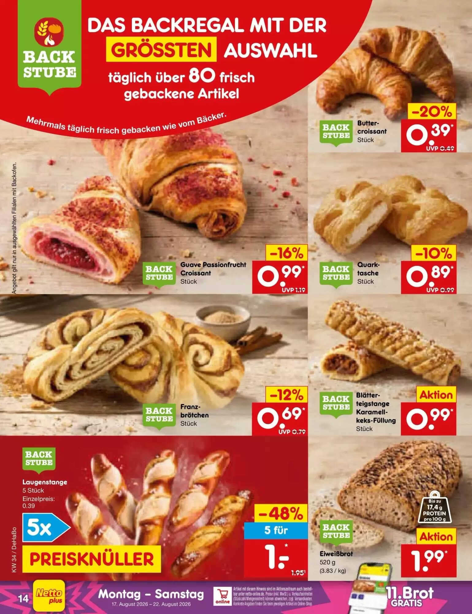 Netto Marken-Discount Prospekt (ab 17.08.2026) zum Blättern - Seite 20