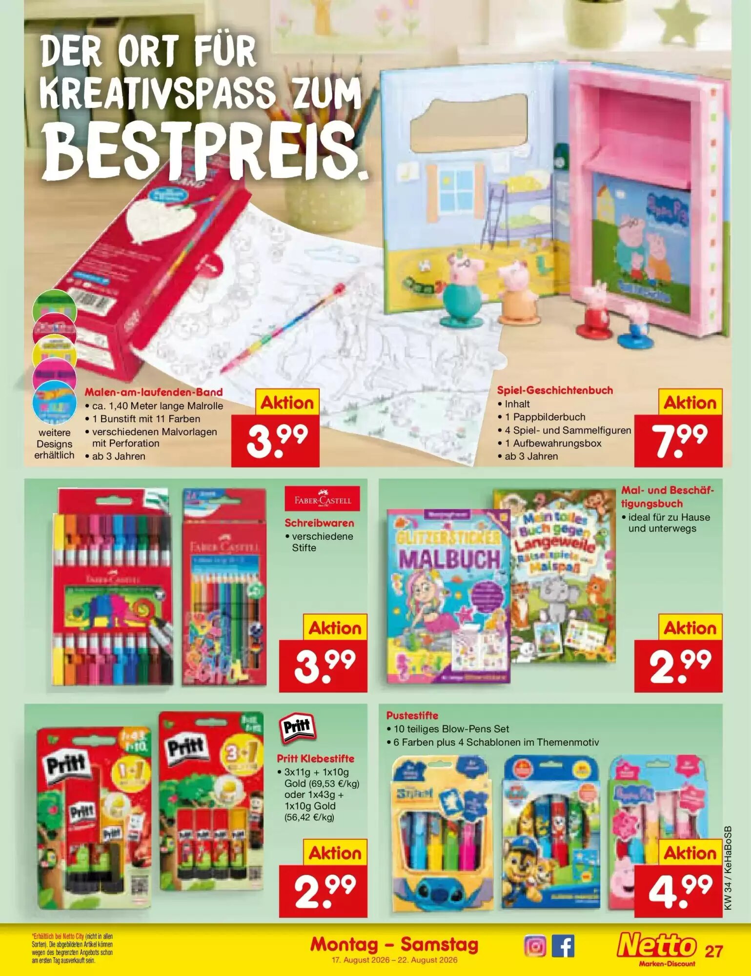 Netto Marken-Discount Prospekt (ab 17.08.2026) zum Blättern - Seite 37