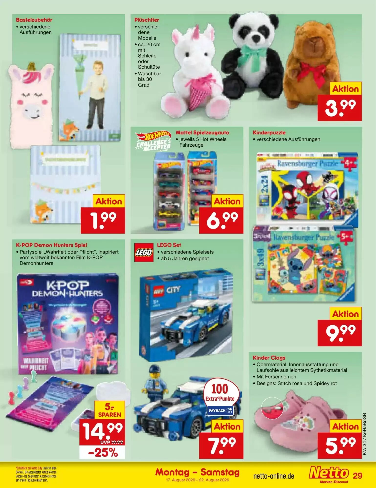 Netto Marken-Discount Prospekt (ab 17.08.2026) zum Blättern - Seite 39