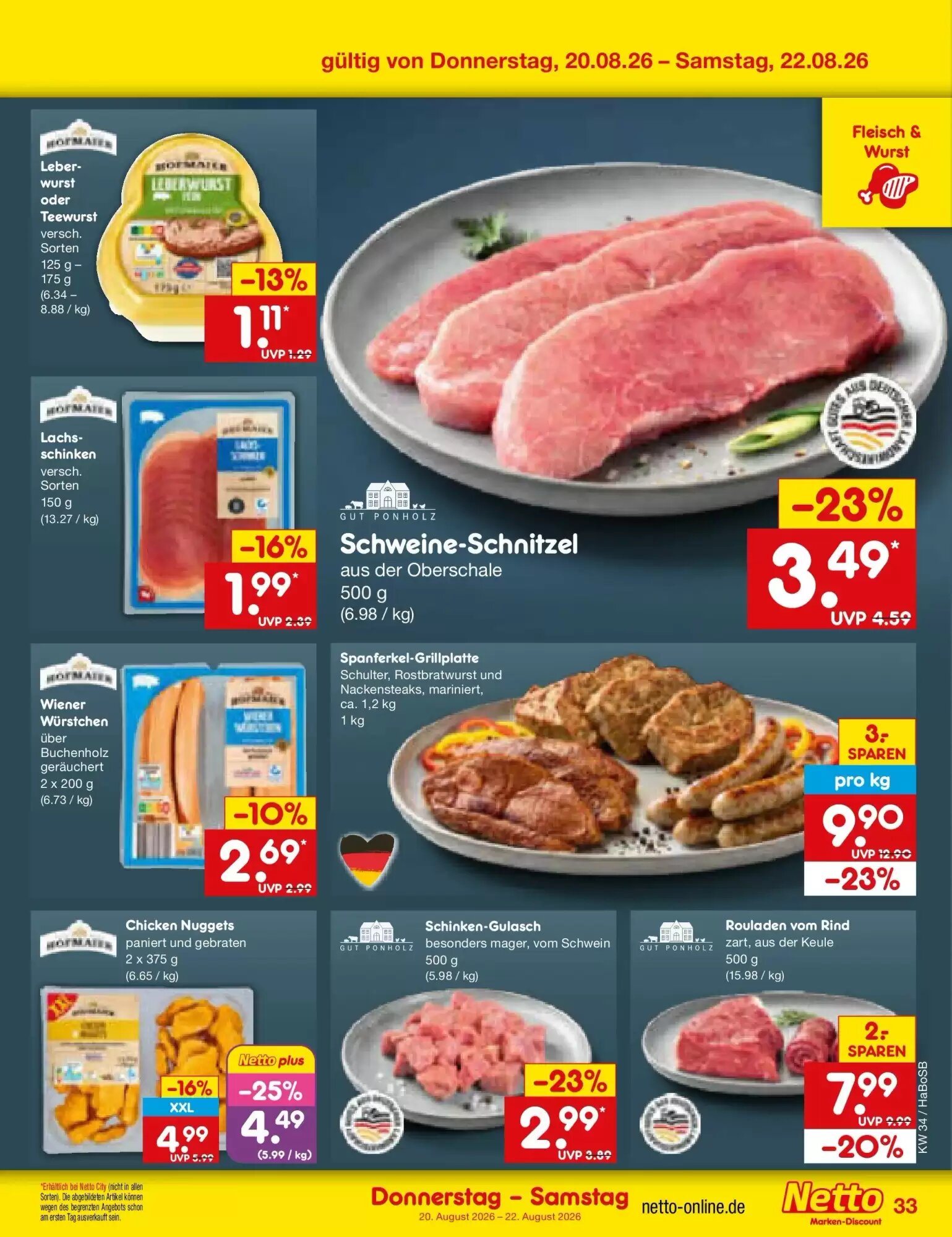 Netto Marken-Discount Prospekt (ab 17.08.2026) zum Blättern - Seite 51