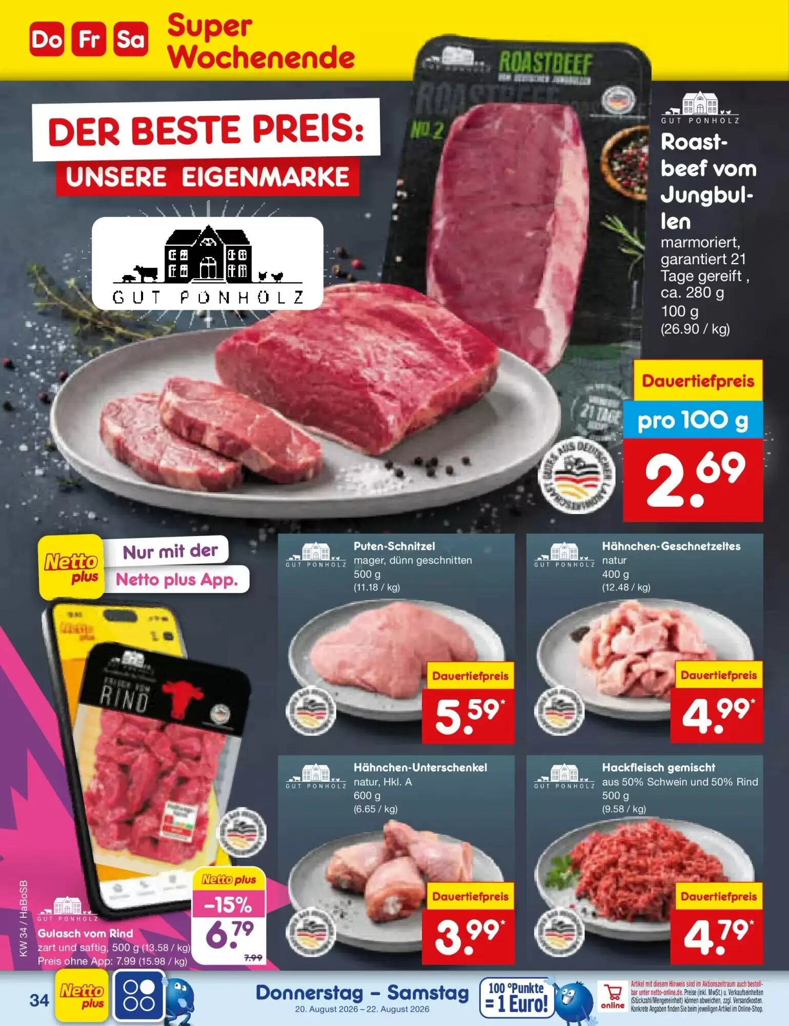Netto Marken-Discount Prospekt (ab 17.08.2026) zum Blättern - Seite 52