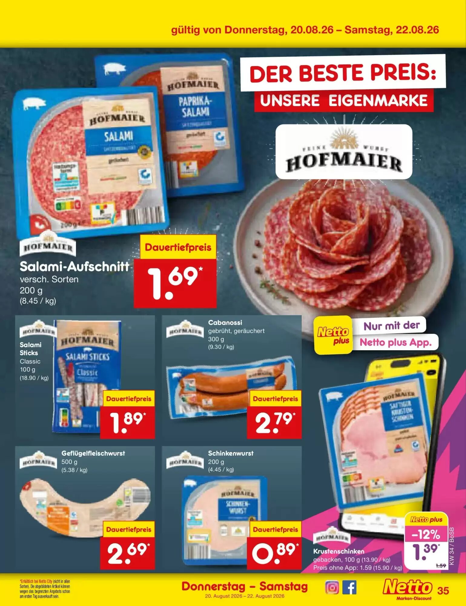 Netto Marken-Discount Prospekt (ab 17.08.2026) zum Blättern - Seite 53