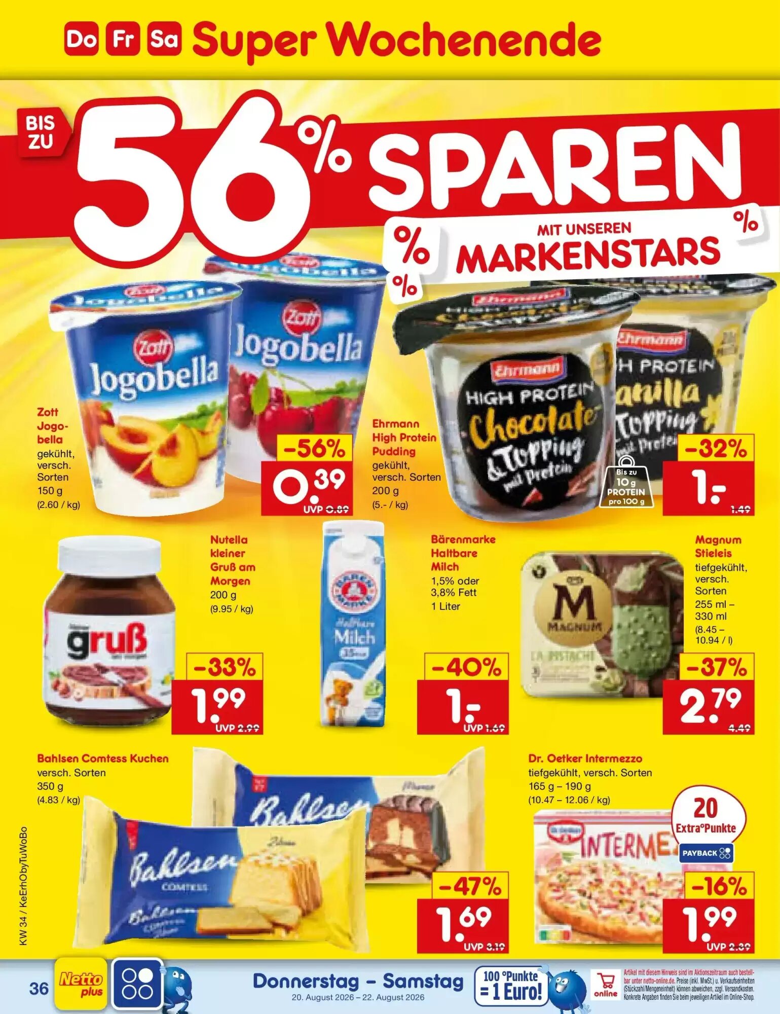 Netto Marken-Discount Prospekt (ab 17.08.2026) zum Blättern - Seite 56