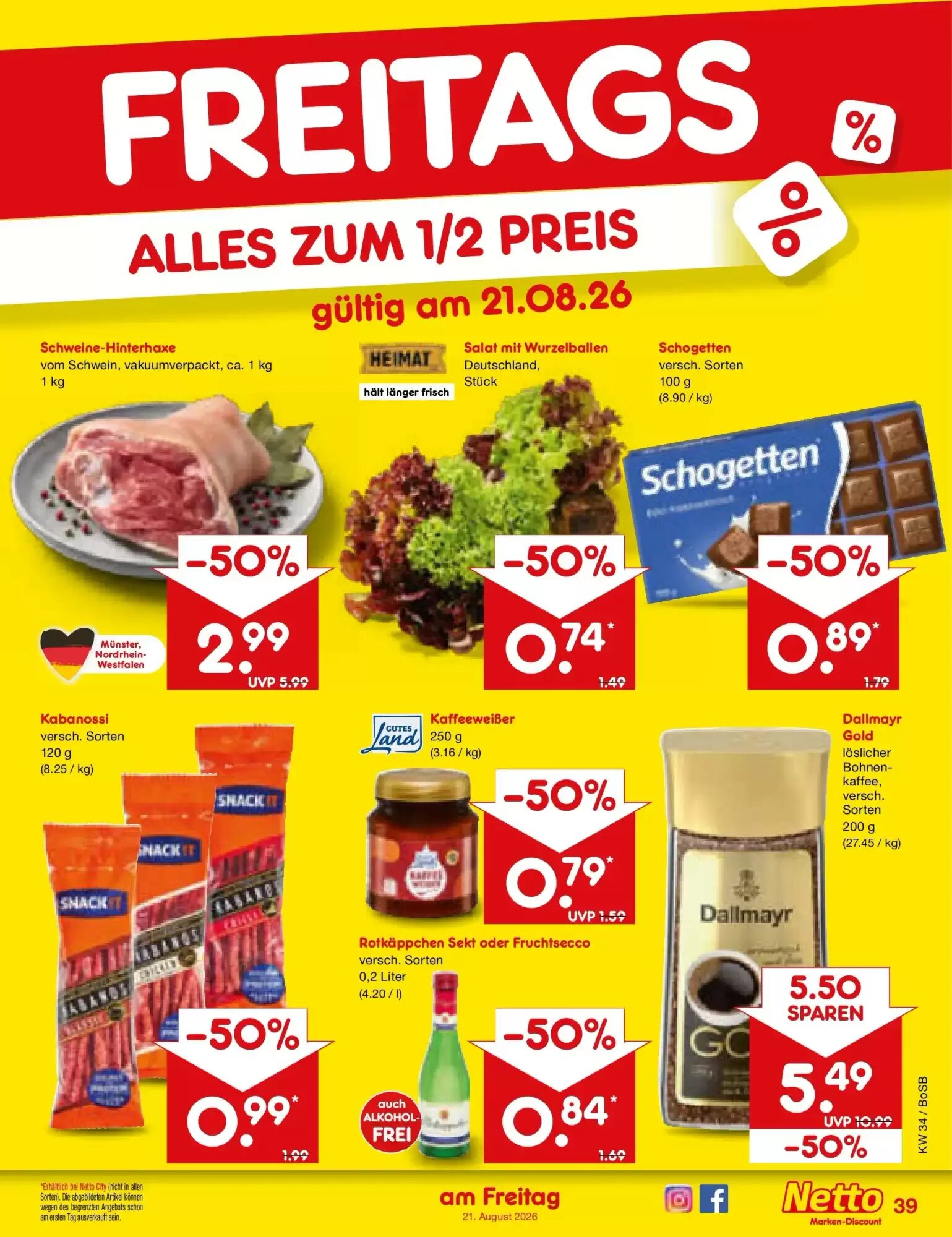 Netto Marken-Discount Prospekt (ab 17.08.2026) zum Blättern - Seite 61