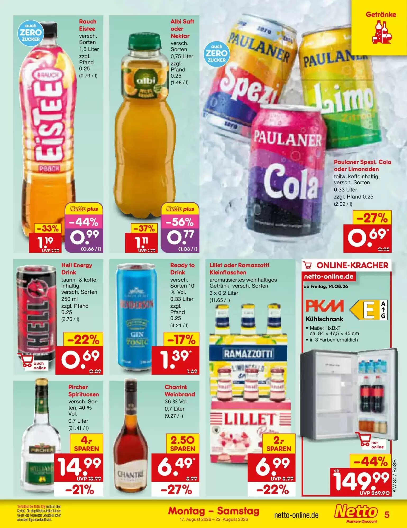 Netto Marken-Discount Prospekt (ab 17.08.2026) zum Blättern - Seite 7