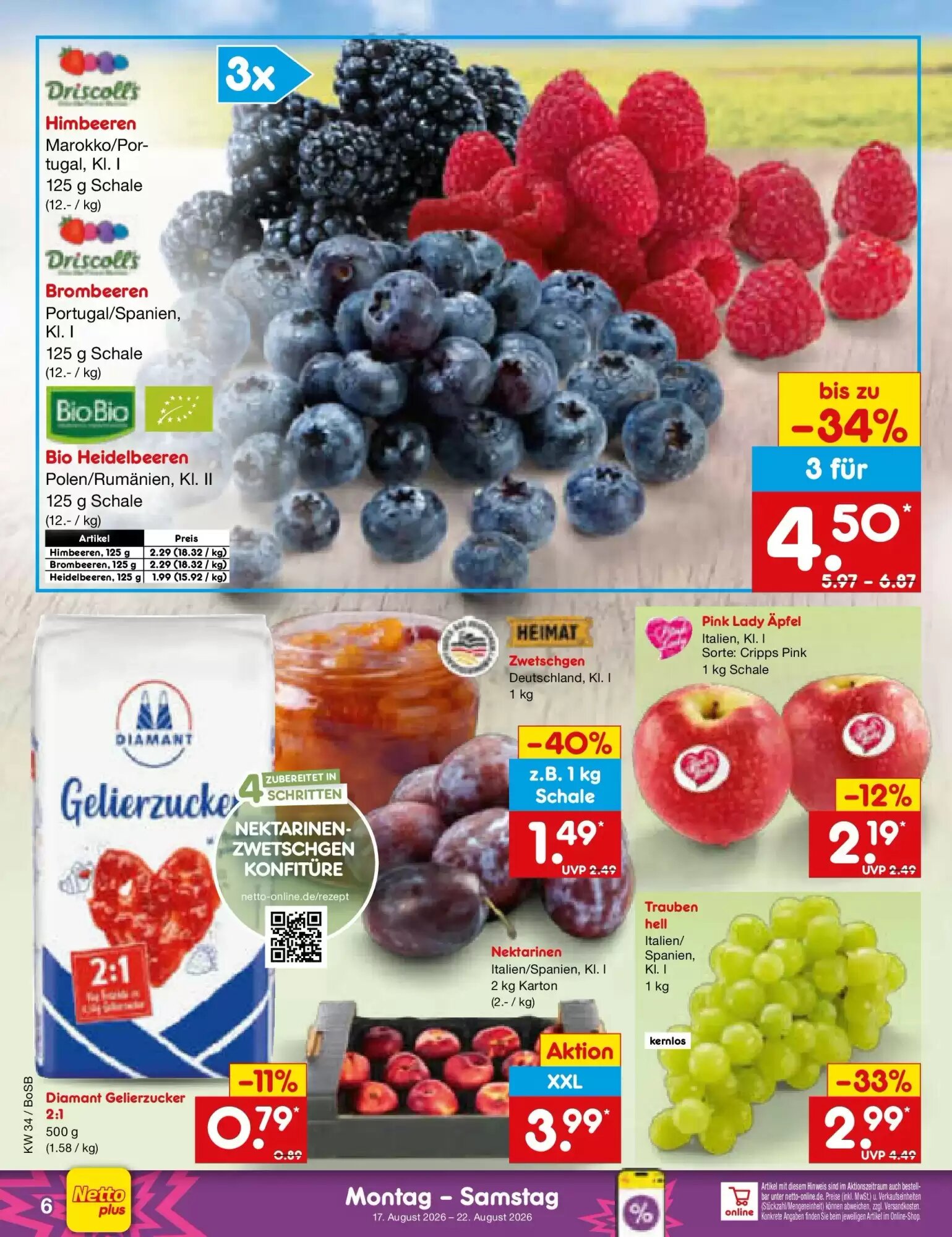 Netto Marken-Discount Prospekt (ab 17.08.2026) zum Blättern - Seite 8
