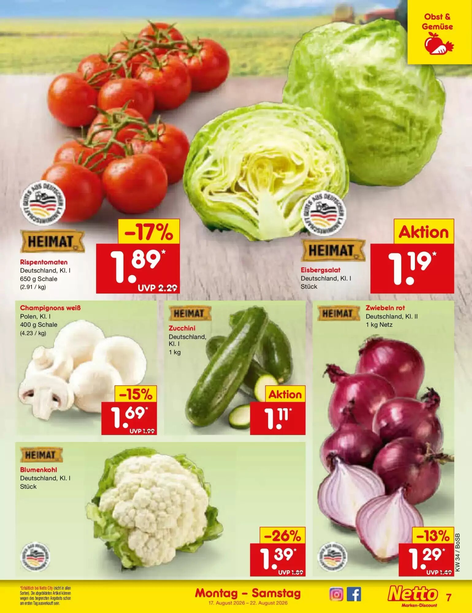 Netto Marken-Discount Prospekt (ab 17.08.2026) zum Blättern - Seite 9
