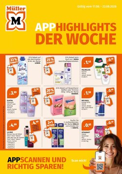 Müller Prospekt (ab 17.08.2026) zum Blättern