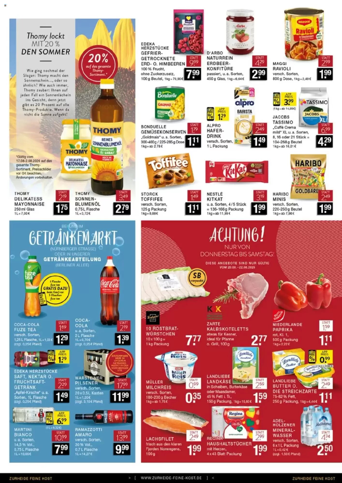 Edeka Zurheide Prospekt (ab 17.08.2026) zum Blättern - Seite 8