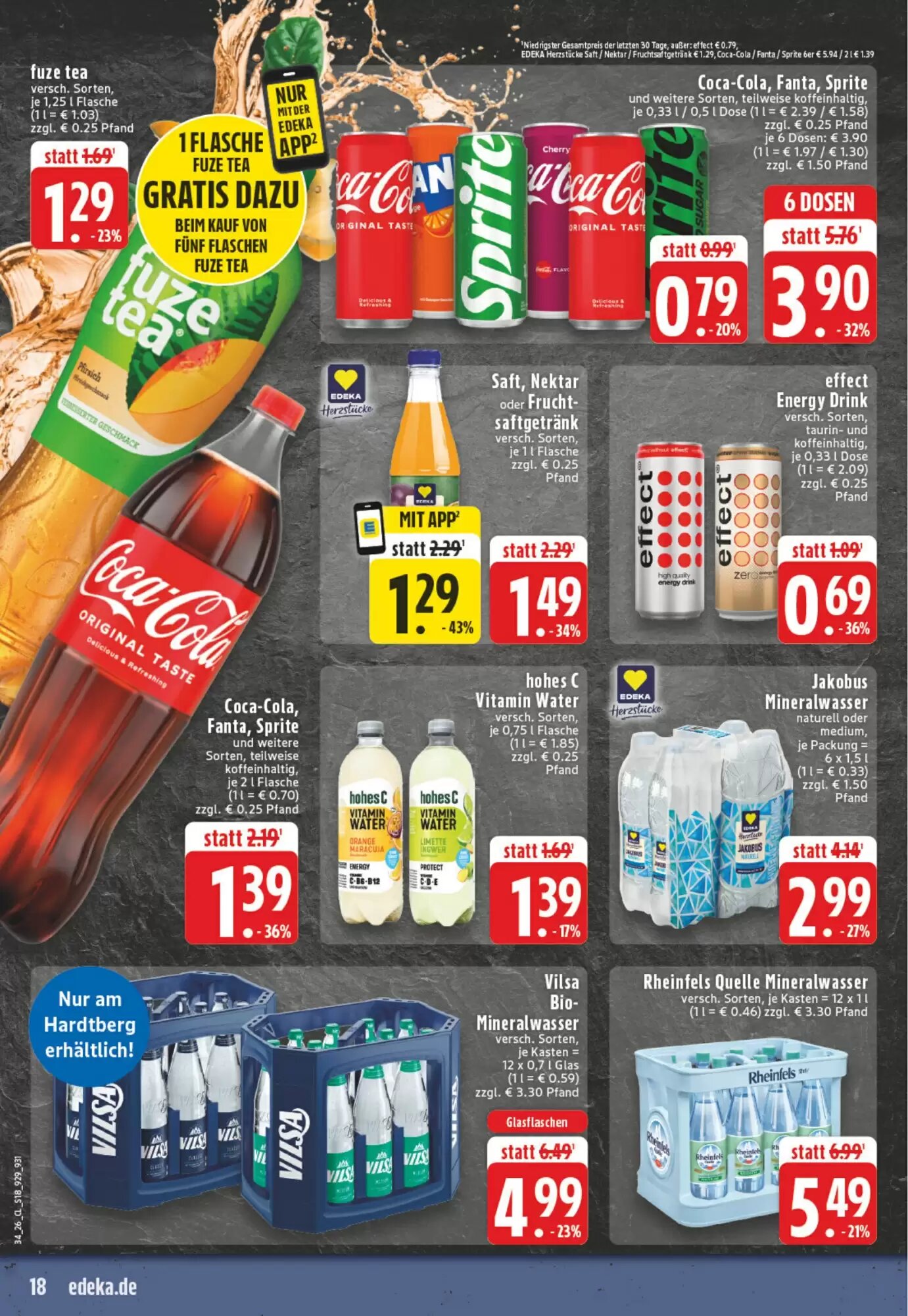 EDEKA Vogl Prospekt (ab 17.08.2026) zum Blättern - Seite 18