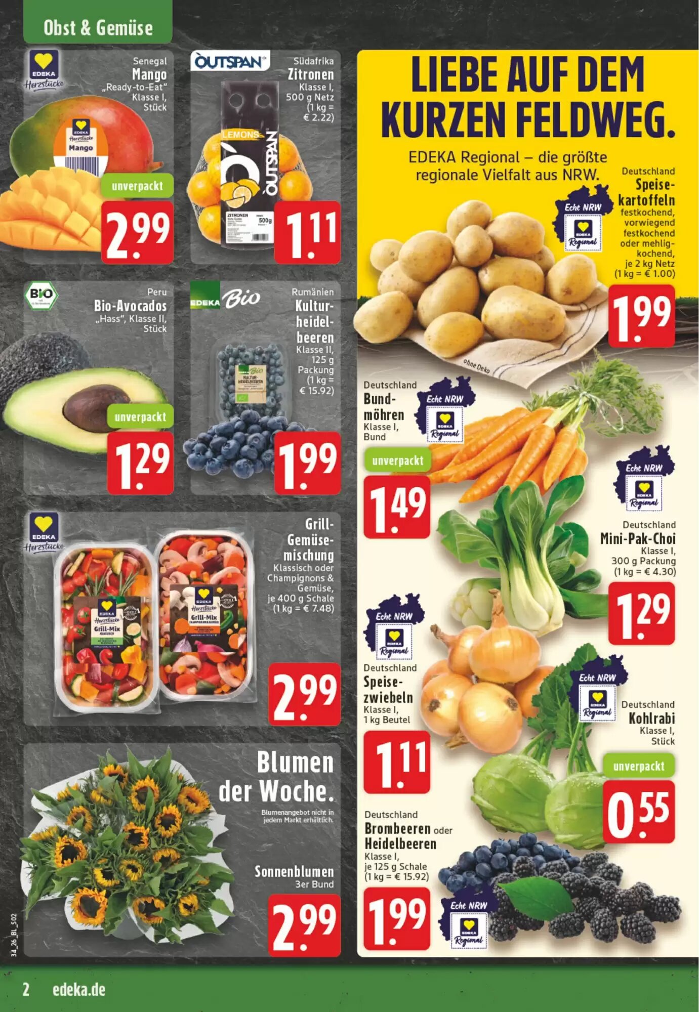 EDEKA Vogl Prospekt (ab 17.08.2026) zum Blättern - Seite 2