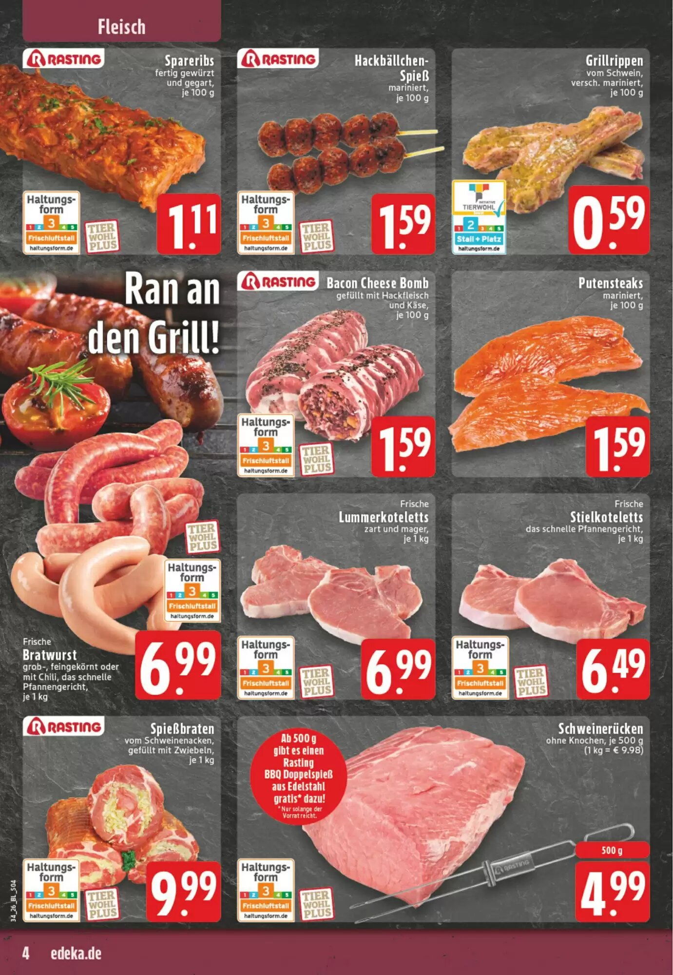 EDEKA Vogl Prospekt (ab 17.08.2026) zum Blättern - Seite 4