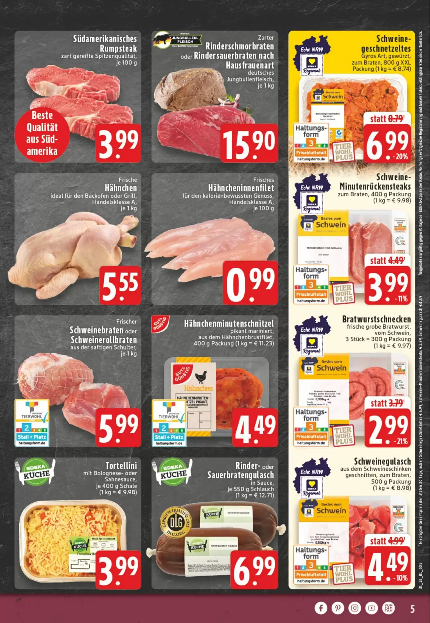 EDEKA Vogl Prospekt (ab 17.08.2026) zum Blättern - Seite 5