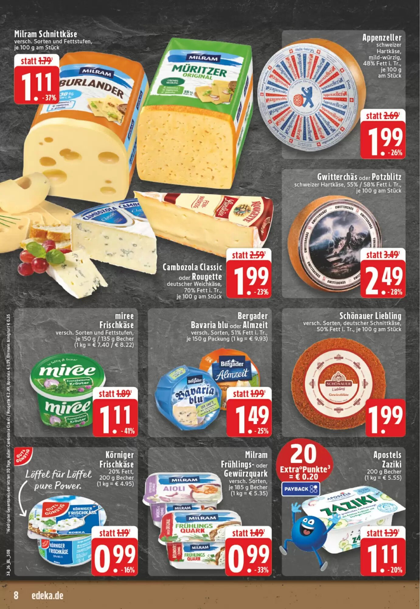 EDEKA Vogl Prospekt (ab 17.08.2026) zum Blättern - Seite 8