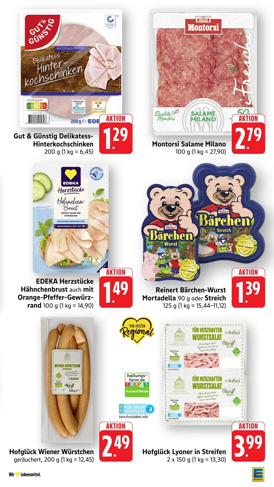 Edeka Niemerszein Prospekt (ab 17.08.2026) zum Blättern - Seite 19