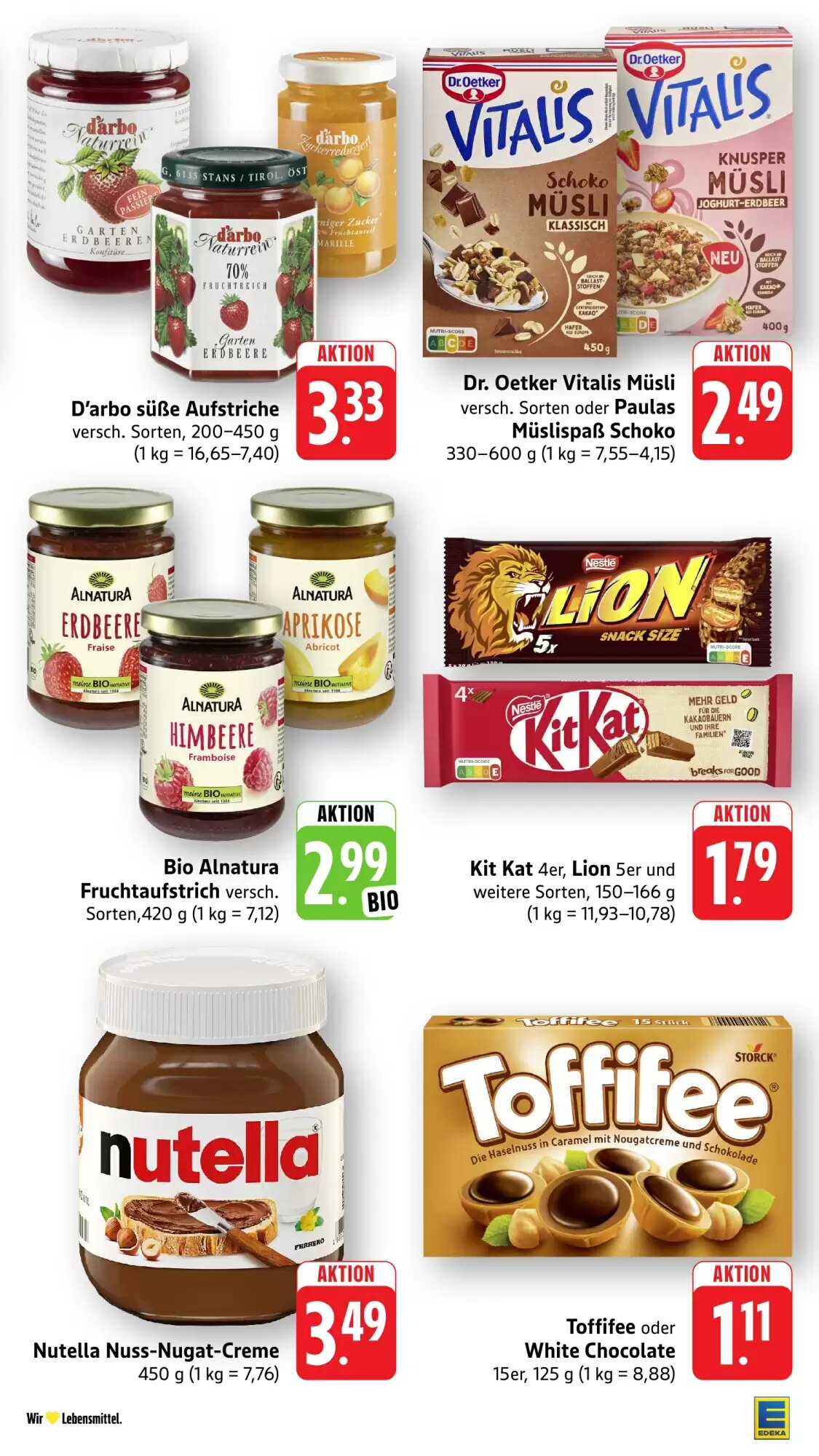 Edeka Niemerszein Prospekt (ab 17.08.2026) zum Blättern - Seite 25