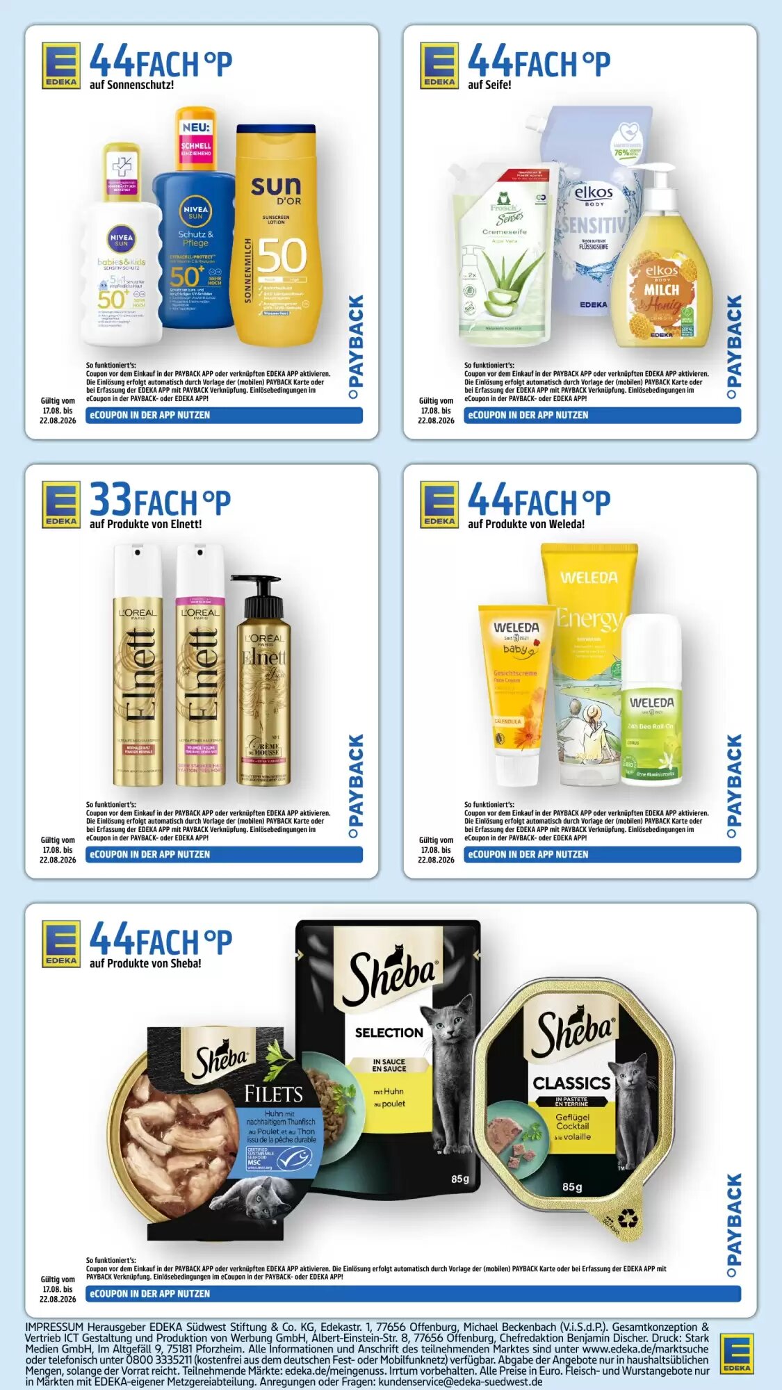 Edeka Niemerszein Prospekt (ab 17.08.2026) zum Blättern - Seite 36