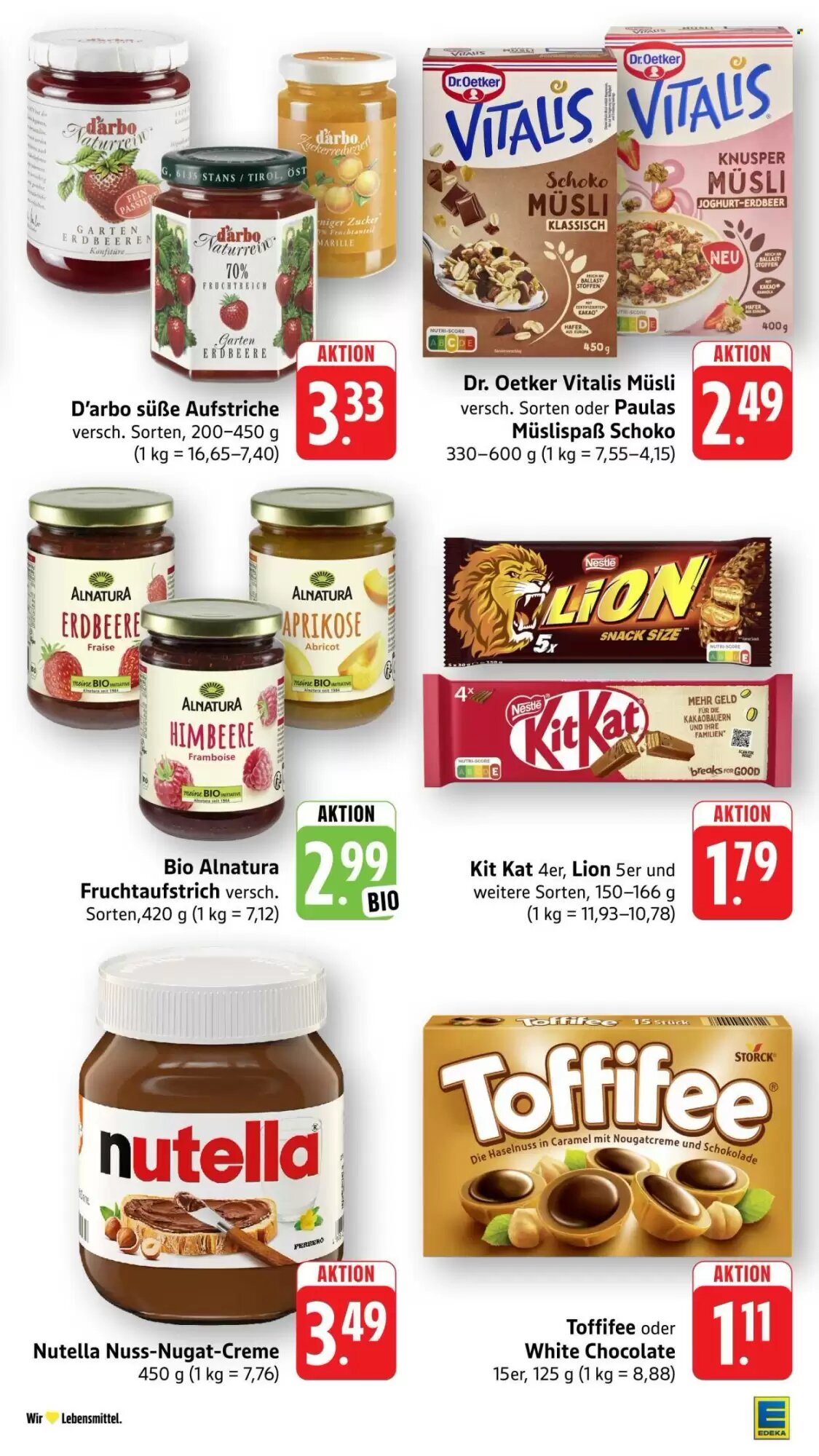 Edeka Aktiv Markt Prospekt (ab 17.08.2026) zum Blättern - Seite 25