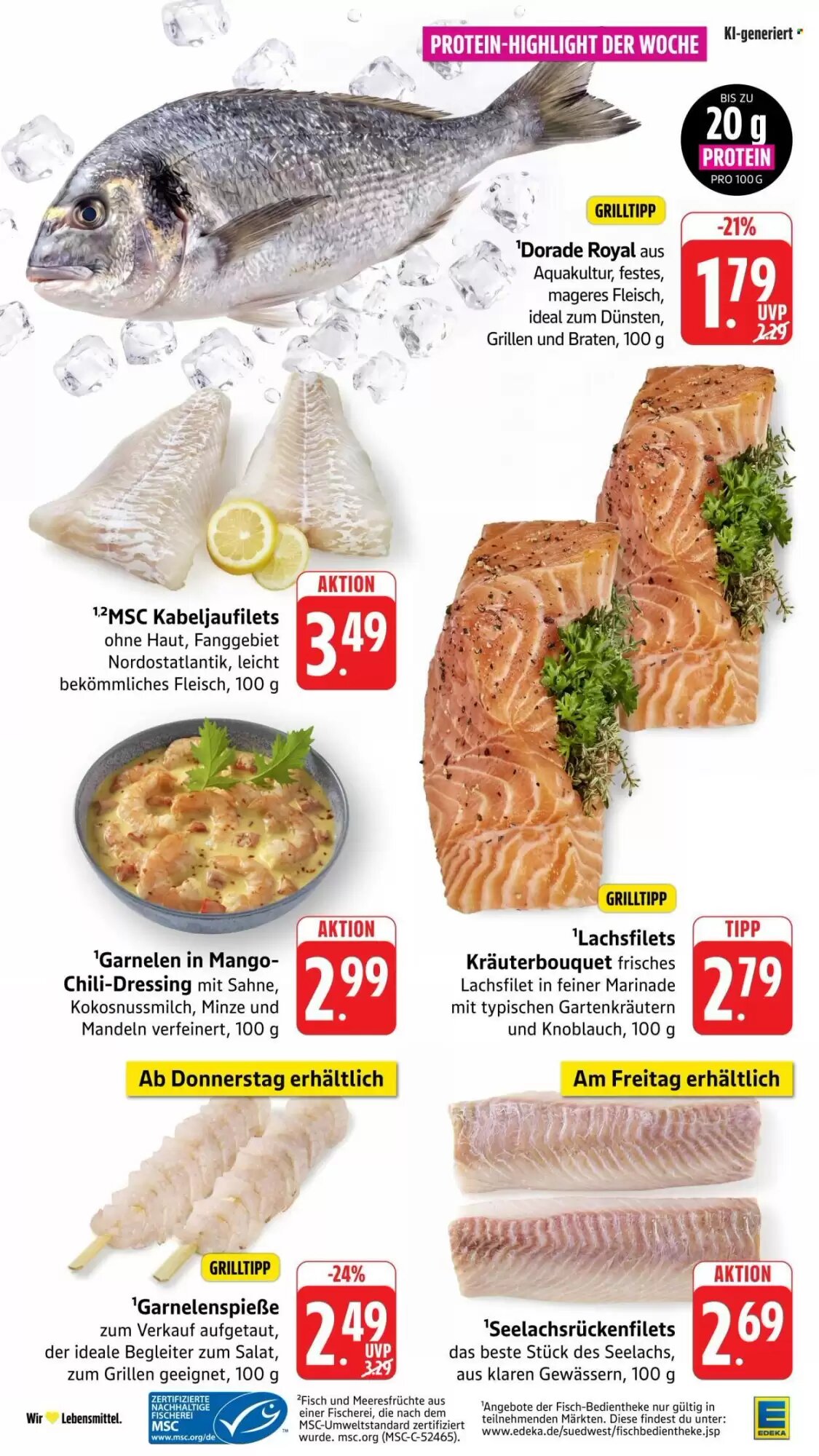 Edeka Aktiv Markt Prospekt (ab 17.08.2026) zum Blättern - Seite 9