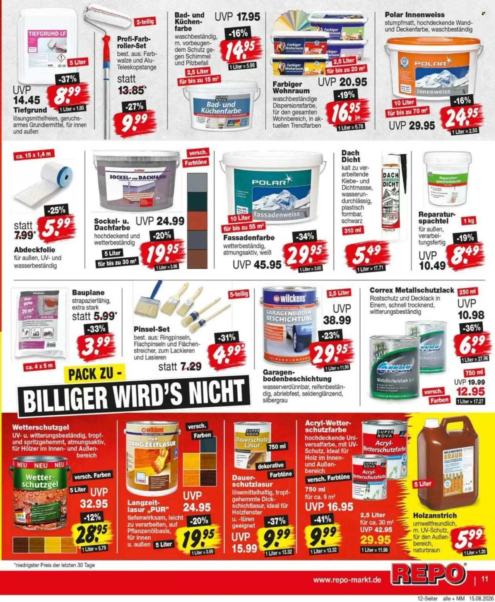 Repo Markt Prospekt (ab 17.08.2026) zum Blättern - Seite 11