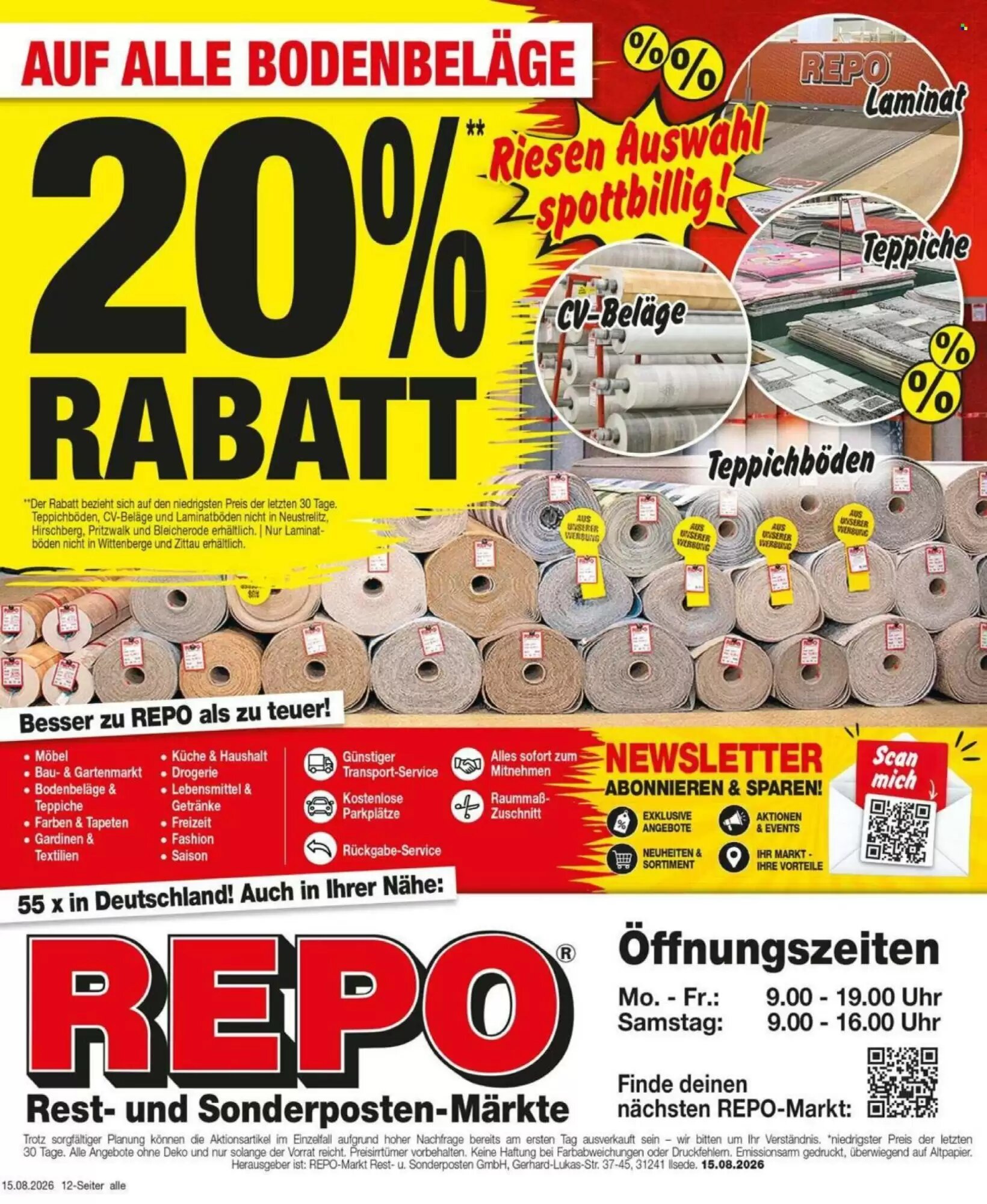 Repo Markt Prospekt (ab 17.08.2026) zum Blättern - Seite 12