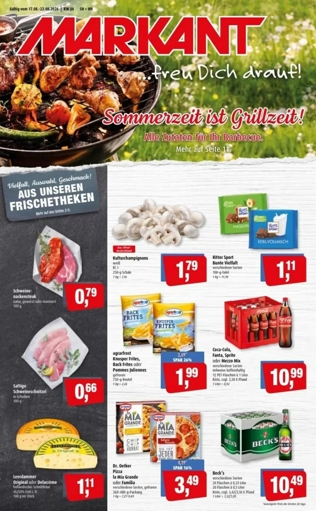 Markant Prospekt (ab 17.08.2026) zum Blättern - Seite 1