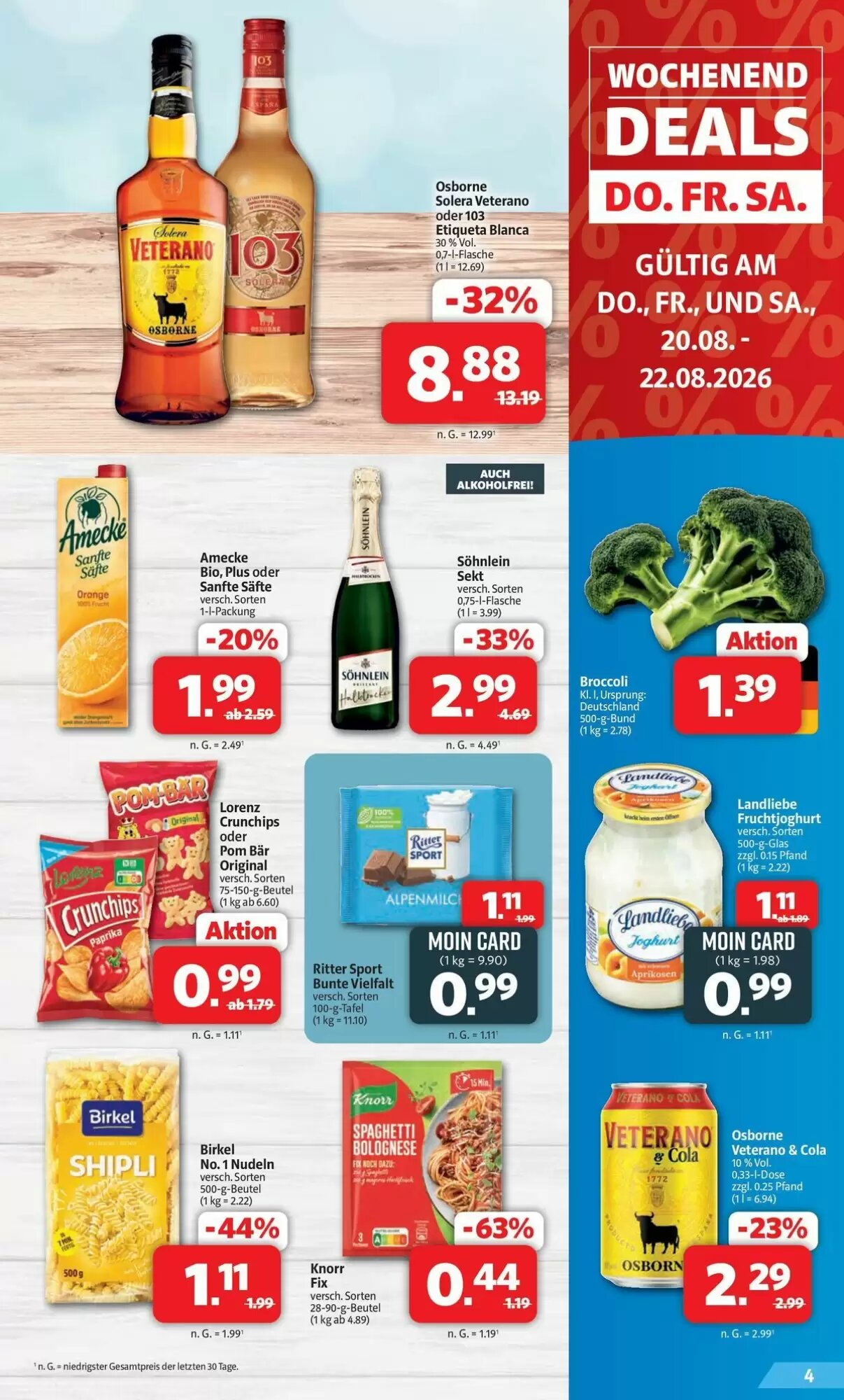 Markant Markt Prospekt (ab 17.08.2026) zum Blättern - Seite 4