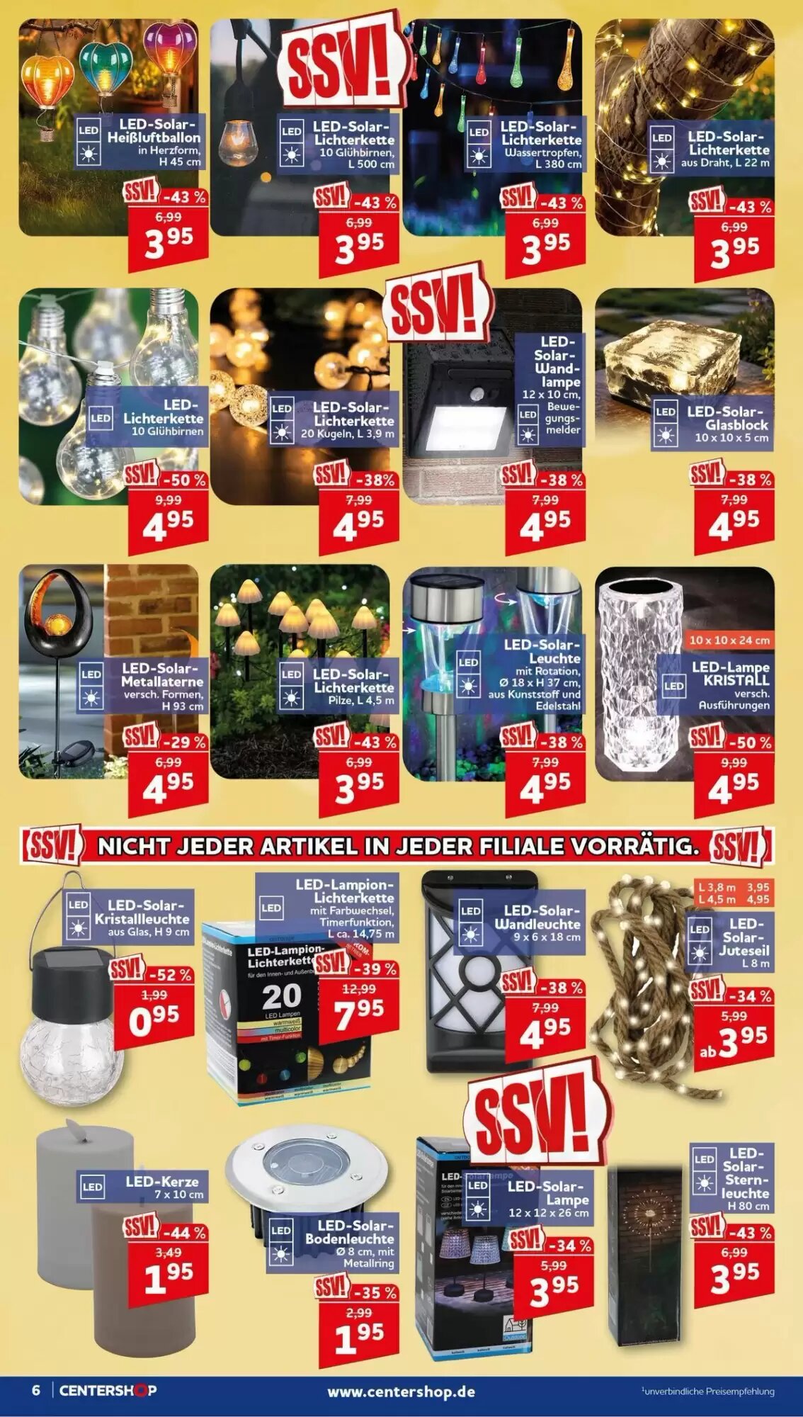 CENTERSHOP Prospekt (ab 17.08.2026) zum Blättern - Seite 6