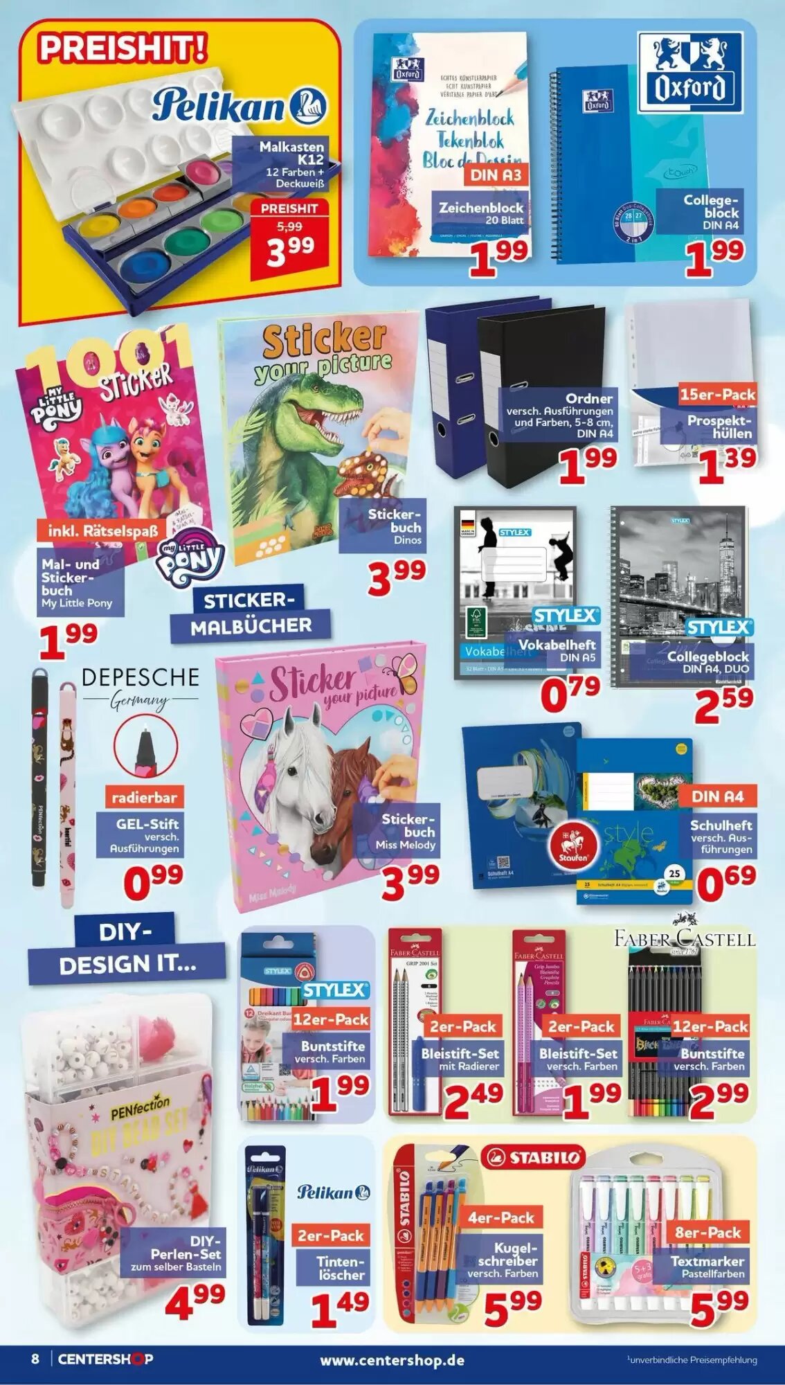 CENTERSHOP Prospekt (ab 17.08.2026) zum Blättern - Seite 8