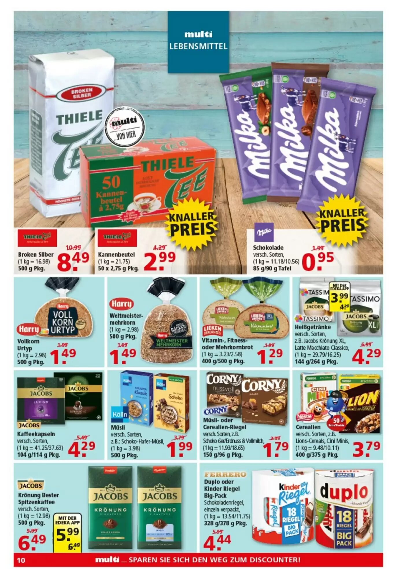 Multi Markt Prospekt (ab 17.08.2026) zum Blättern - Seite 10