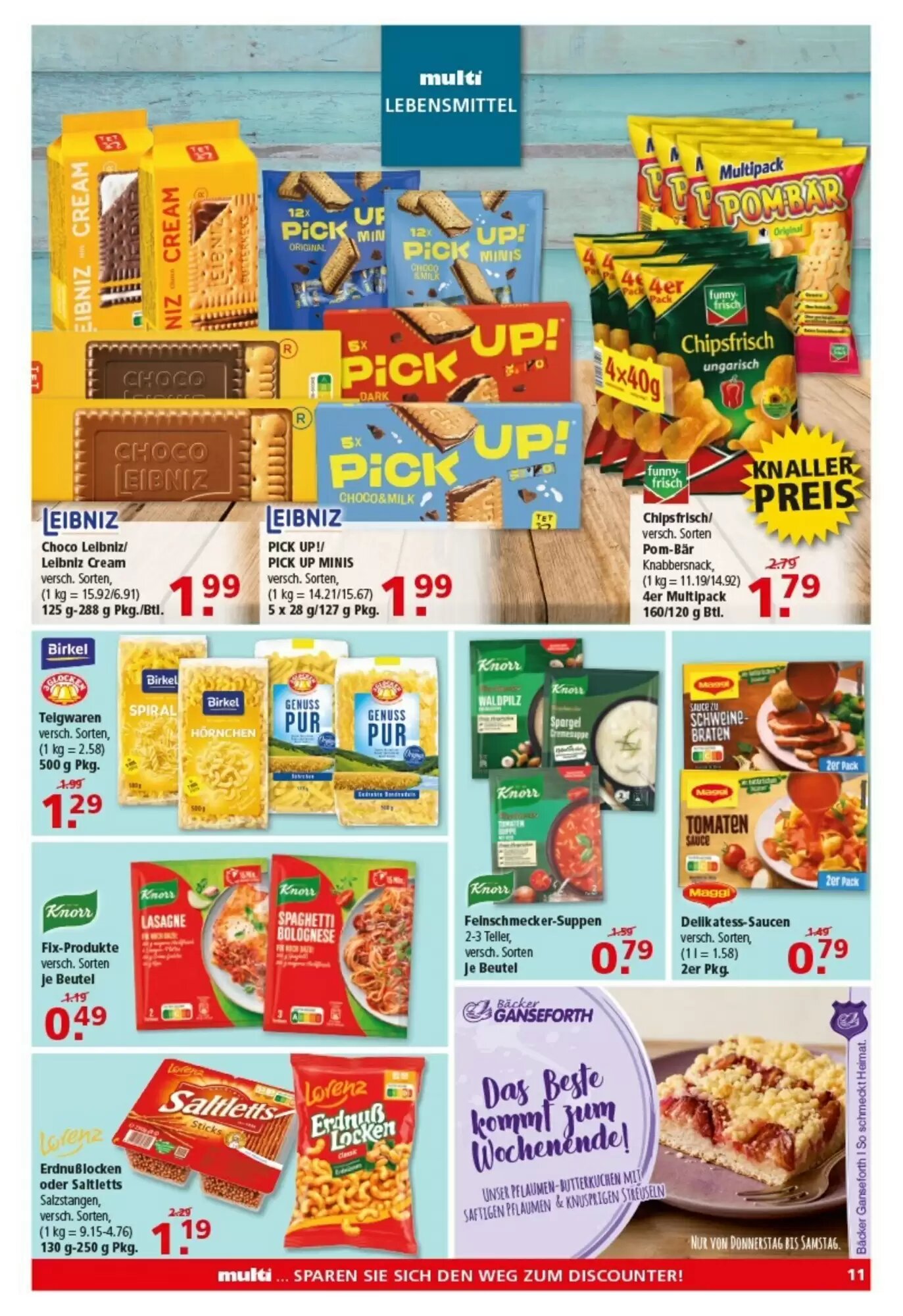 Multi Markt Prospekt (ab 17.08.2026) zum Blättern - Seite 11