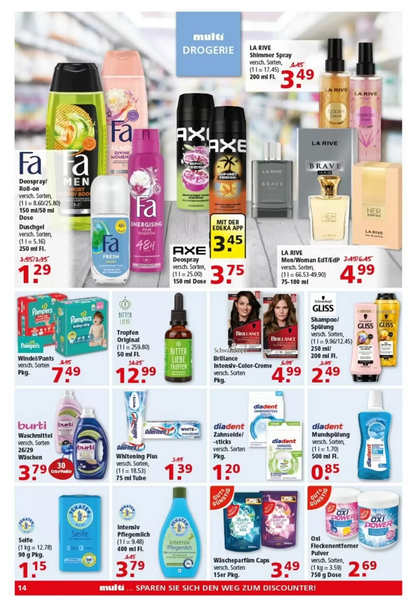 Multi Markt Prospekt (ab 17.08.2026) zum Blättern - Seite 14