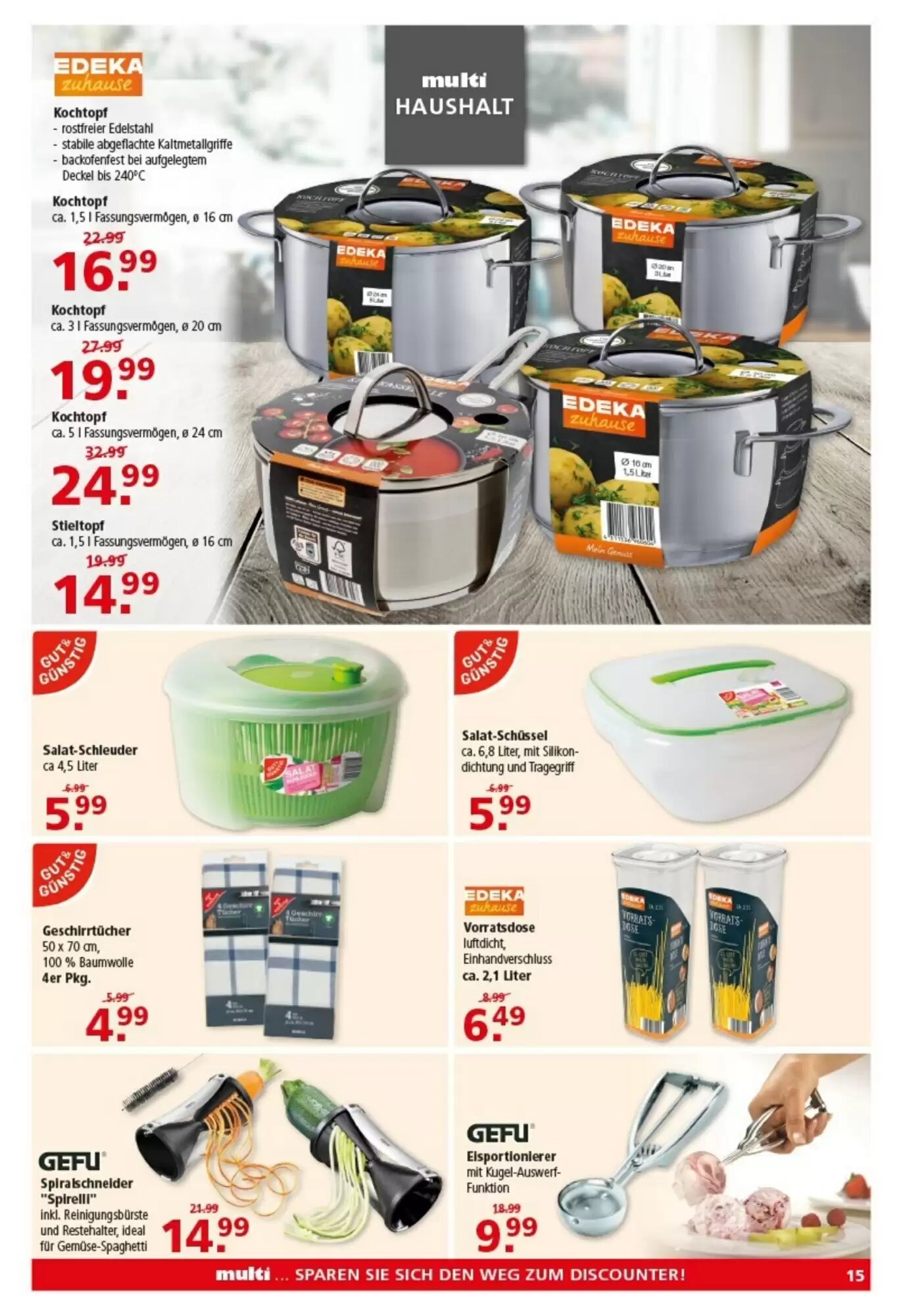 Multi Markt Prospekt (ab 17.08.2026) zum Blättern - Seite 15