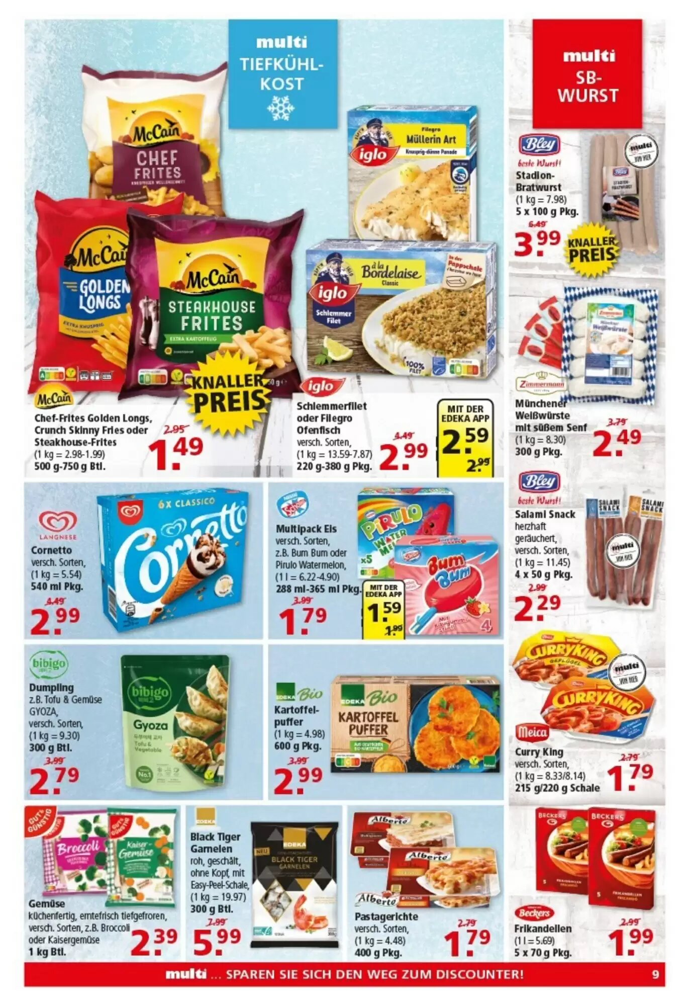 Multi Markt Prospekt (ab 17.08.2026) zum Blättern - Seite 9