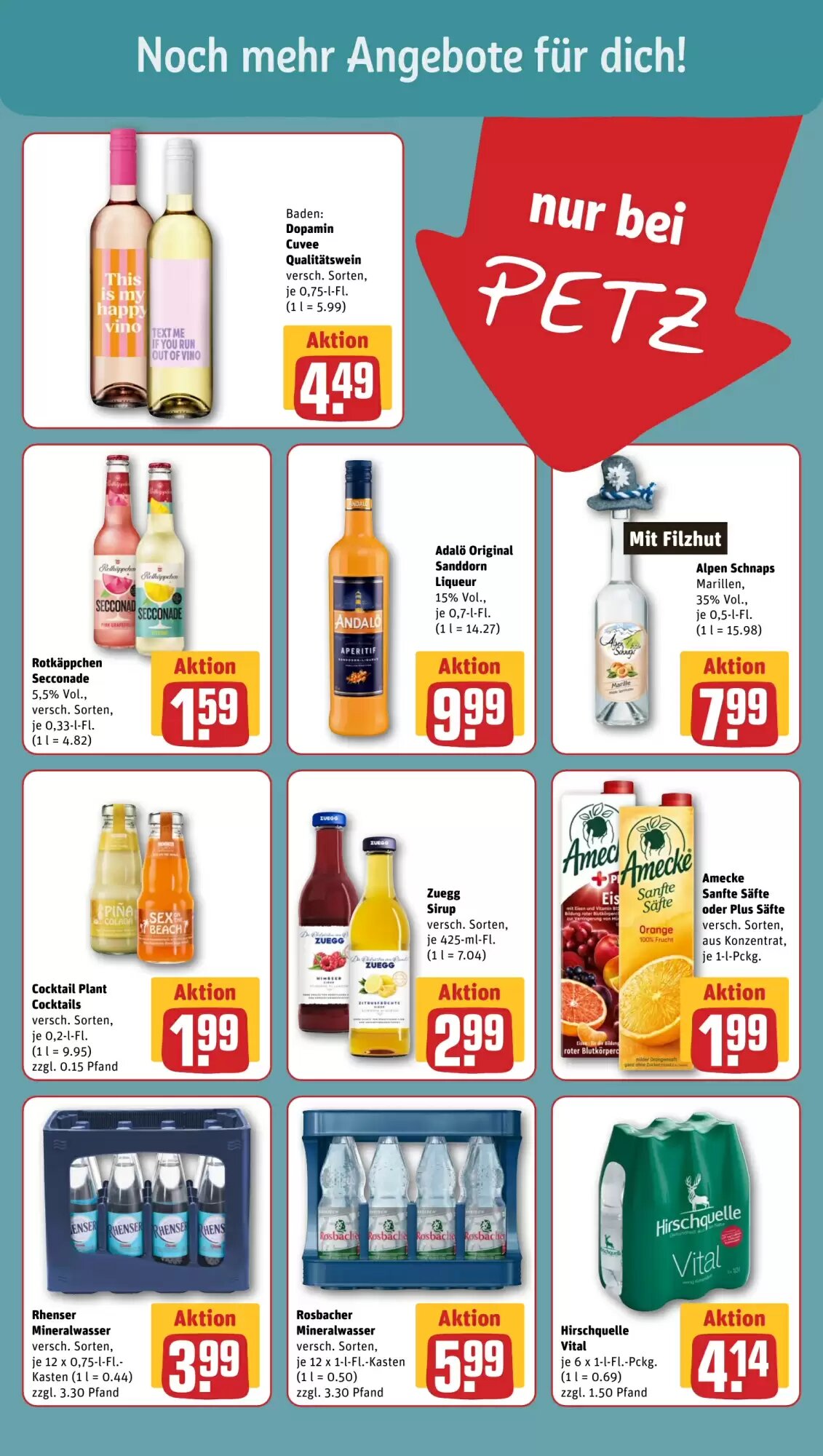 REWE PETZ Prospekt (ab 17.08.2026) zum Blättern - Seite 17
