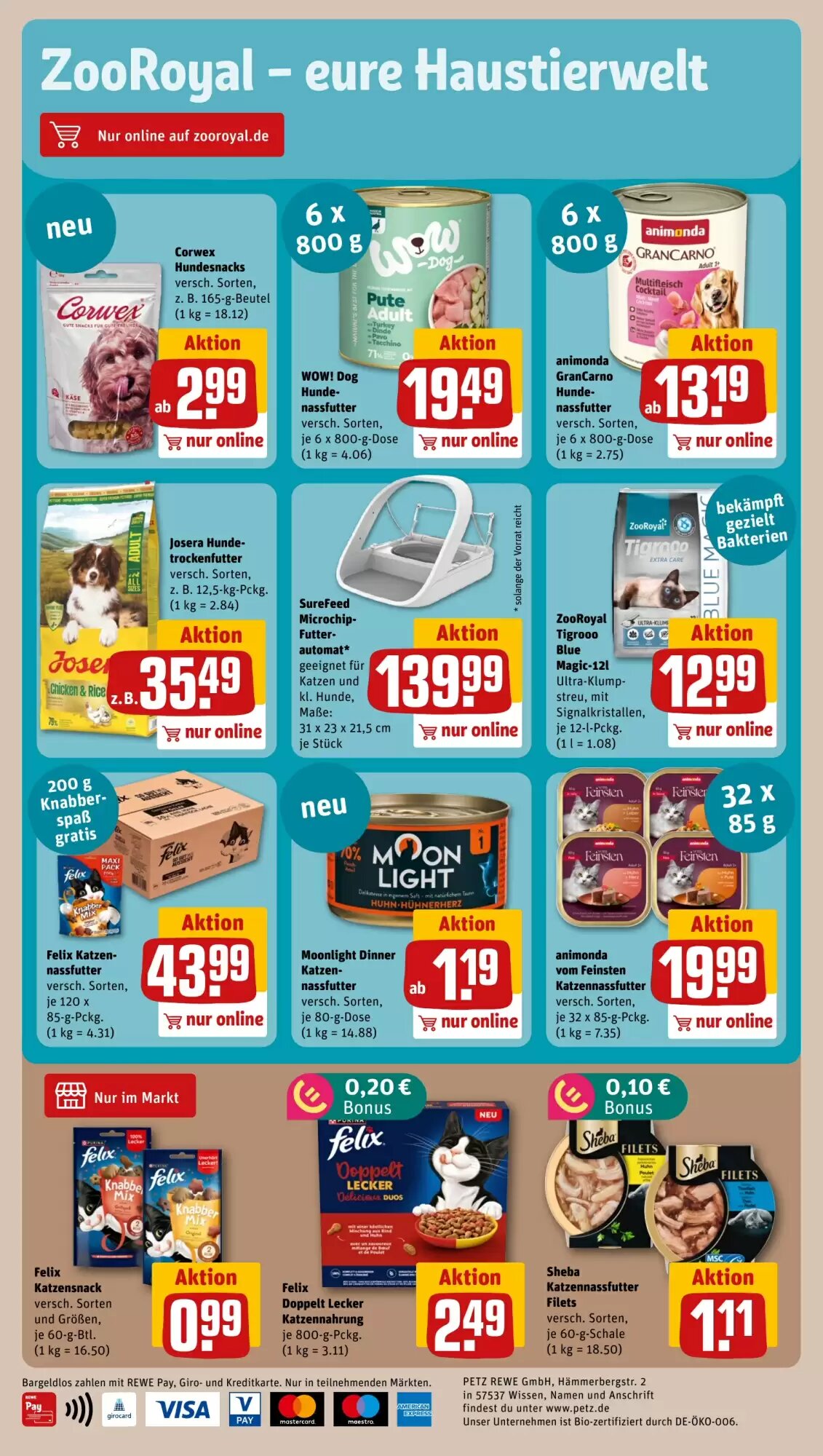 REWE PETZ Prospekt (ab 17.08.2026) zum Blättern - Seite 28