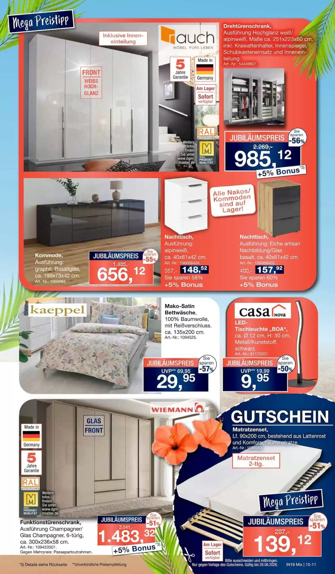 Möbel Inhofer Prospekt (ab 19.08.2026) zum Blättern - Seite 11