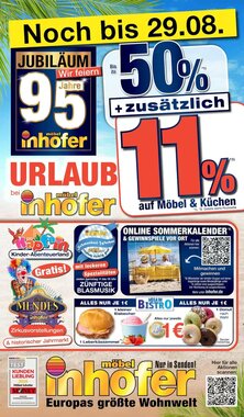 Möbel Inhofer Prospekt (ab 19.08.2026) zum Blättern