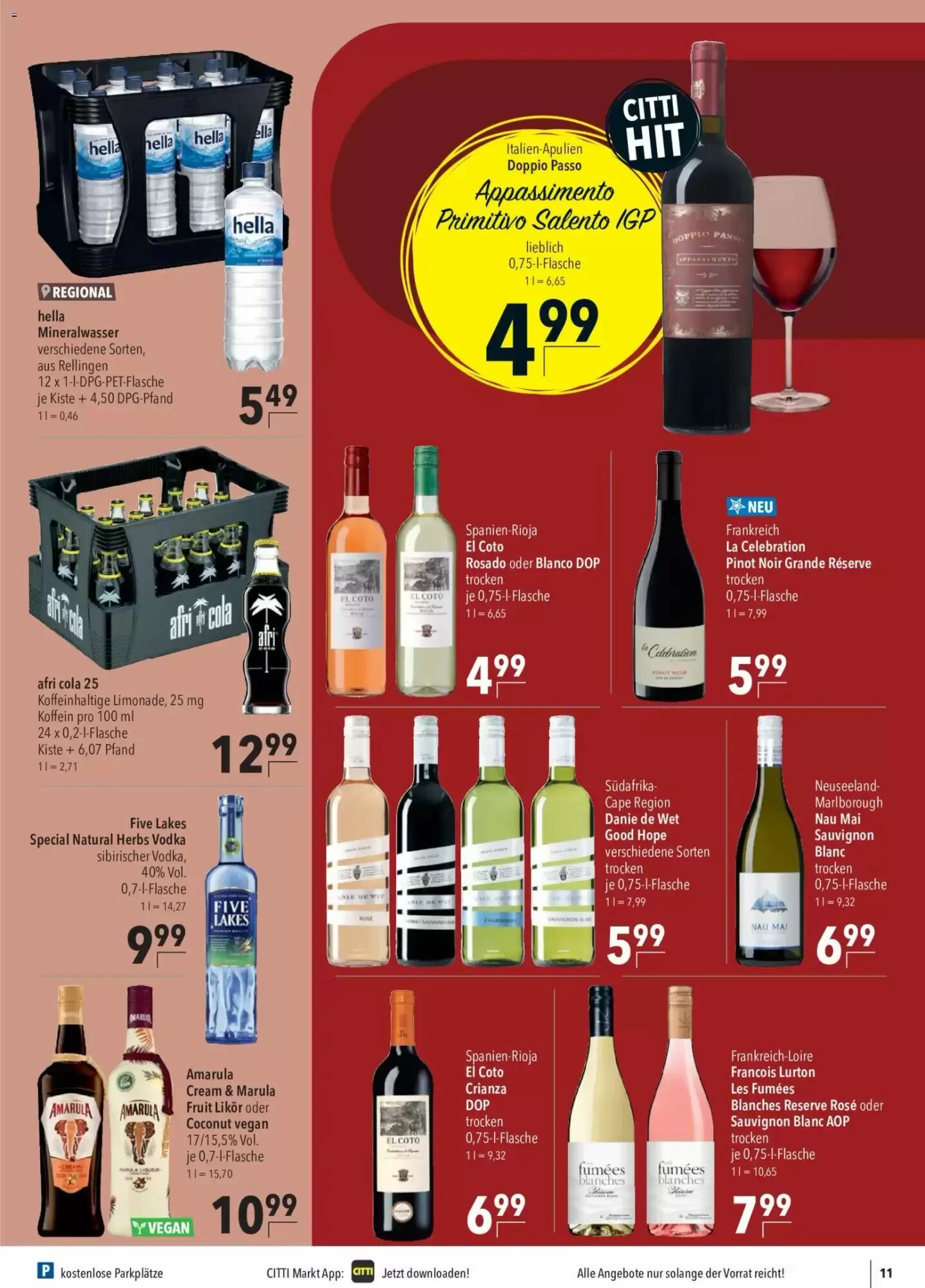 CITTI Markt Prospekt (ab 19.08.2026) zum Blättern - Seite 11