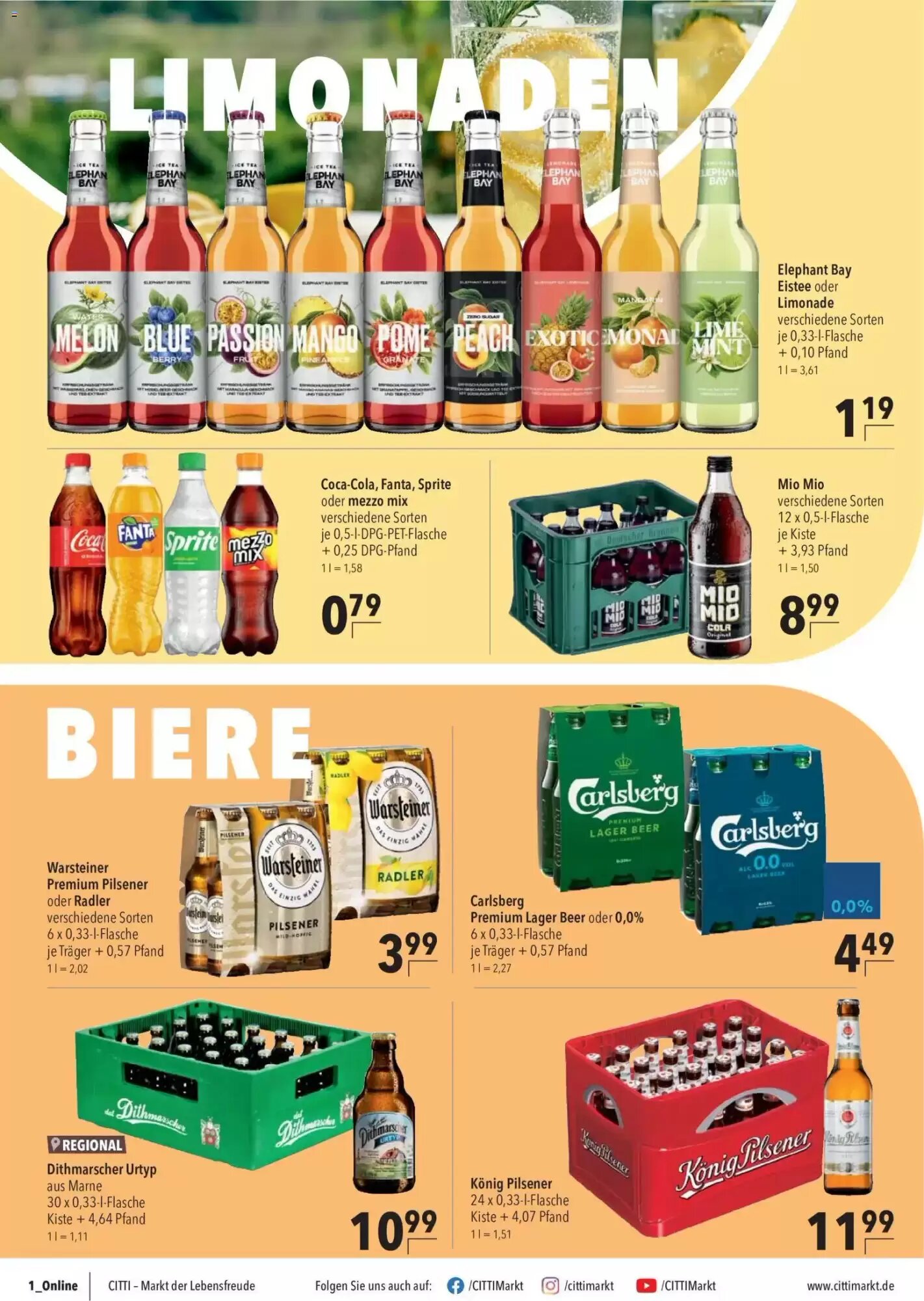 CITTI Markt Prospekt (ab 19.08.2026) zum Blättern - Seite 12