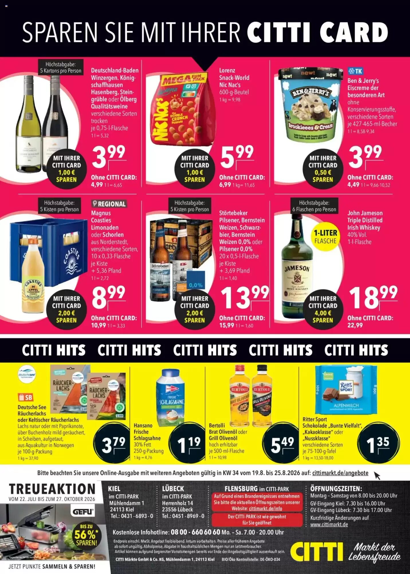 CITTI Markt Prospekt (ab 19.08.2026) zum Blättern - Seite 18