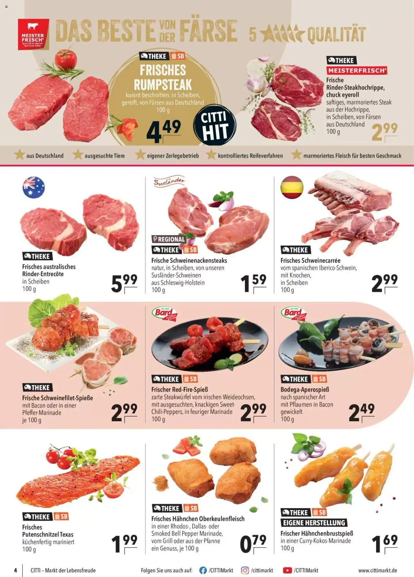 CITTI Markt Prospekt (ab 19.08.2026) zum Blättern - Seite 4