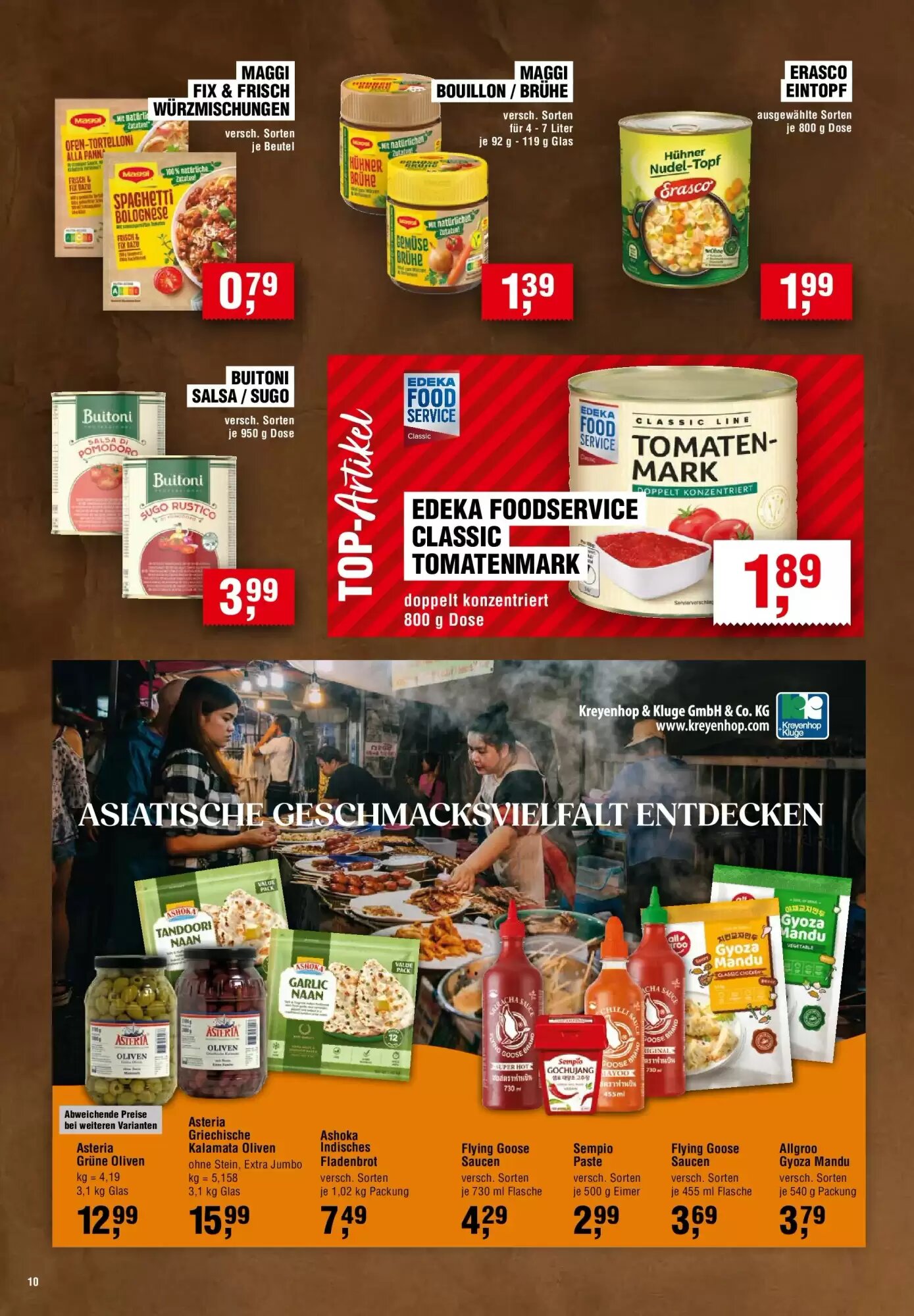 EDEKA Foodservice Prospekt (ab 19.08.2026) zum Blättern - Seite 10