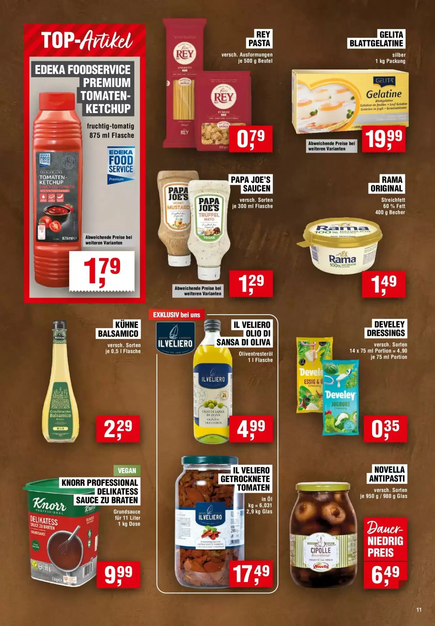 EDEKA Foodservice Prospekt (ab 19.08.2026) zum Blättern - Seite 11