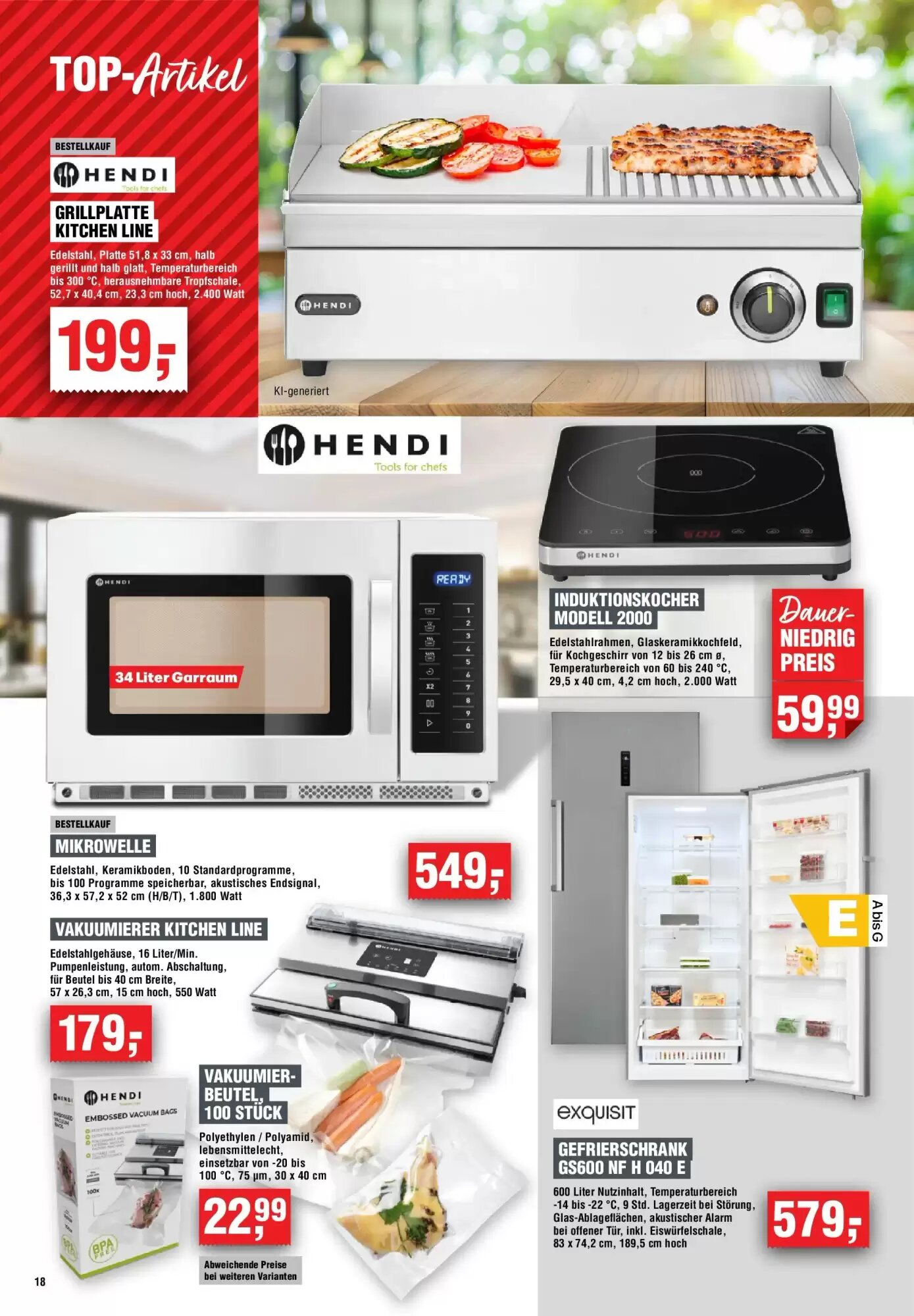 EDEKA Foodservice Prospekt (ab 19.08.2026) zum Blättern - Seite 18