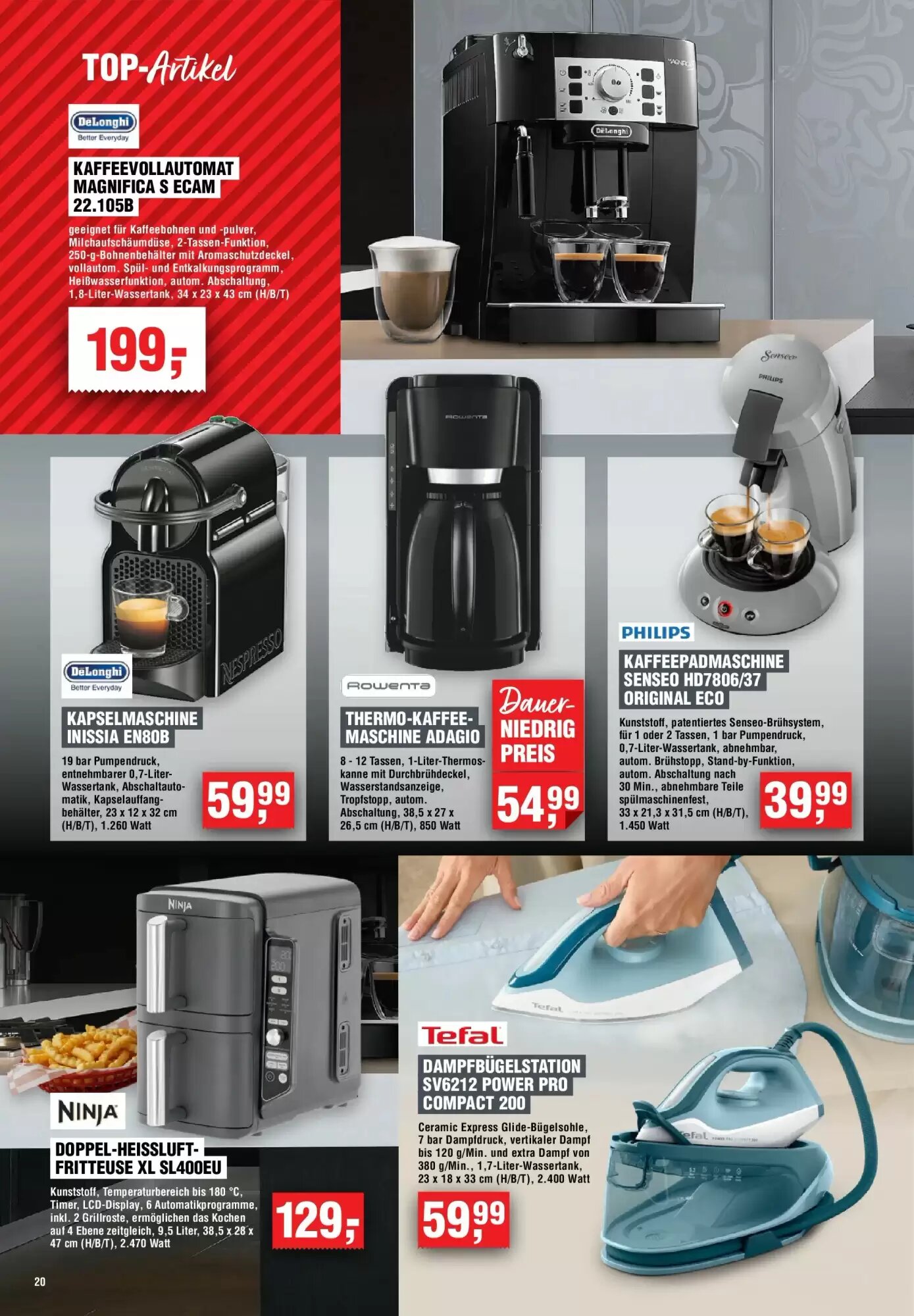 EDEKA Foodservice Prospekt (ab 19.08.2026) zum Blättern - Seite 20
